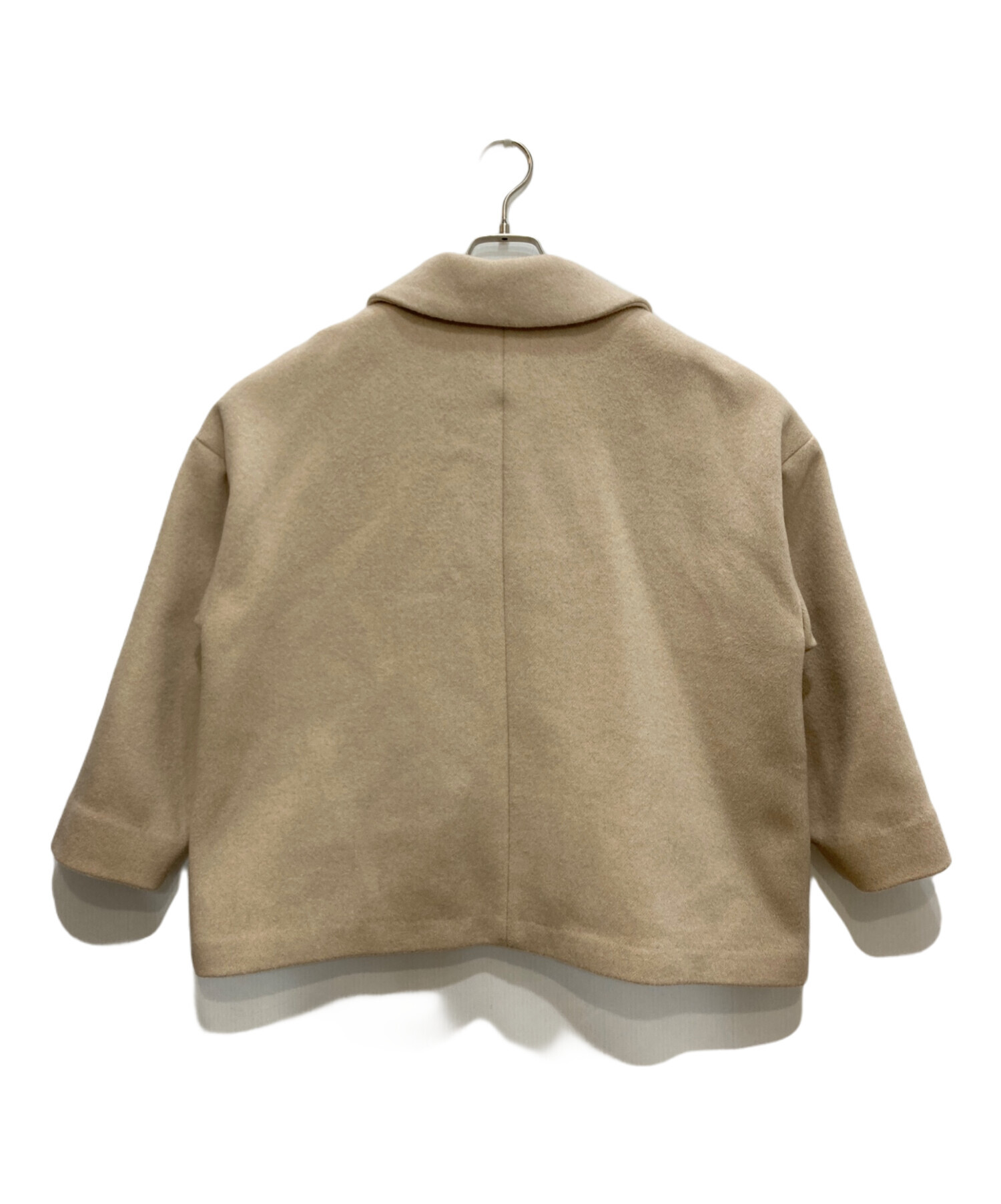 中古・古着通販】休日と詩 (キュウジツトウタ) マーブルショートコート