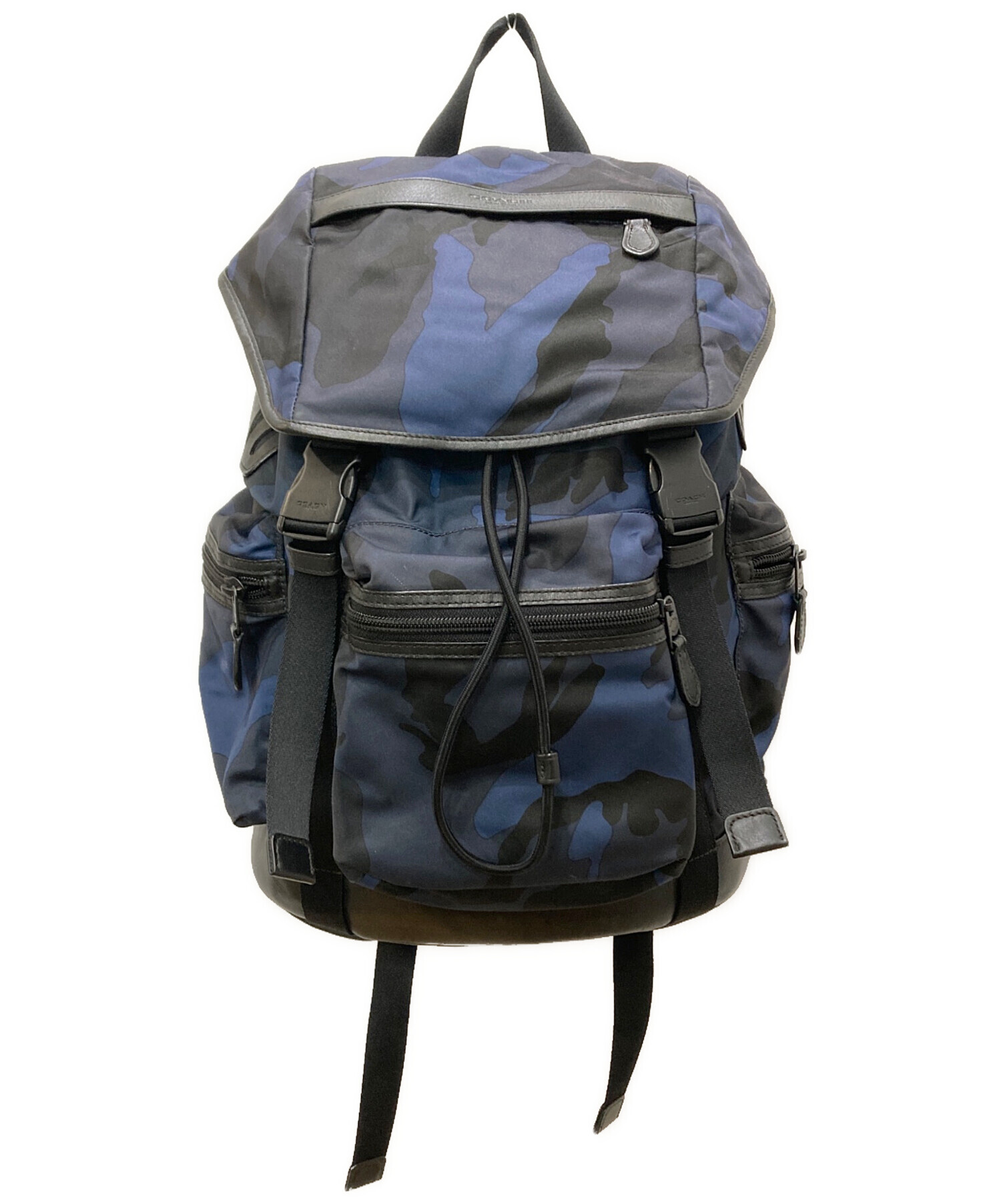 中古・古着通販】COACH (コーチ) リュック ブルー｜ブランド・古着通販 