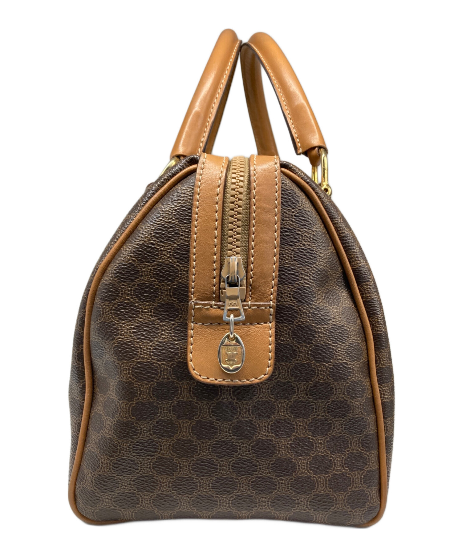 中古・古着通販】CELINE (セリーヌ) マカダム柄ボストンバッグ