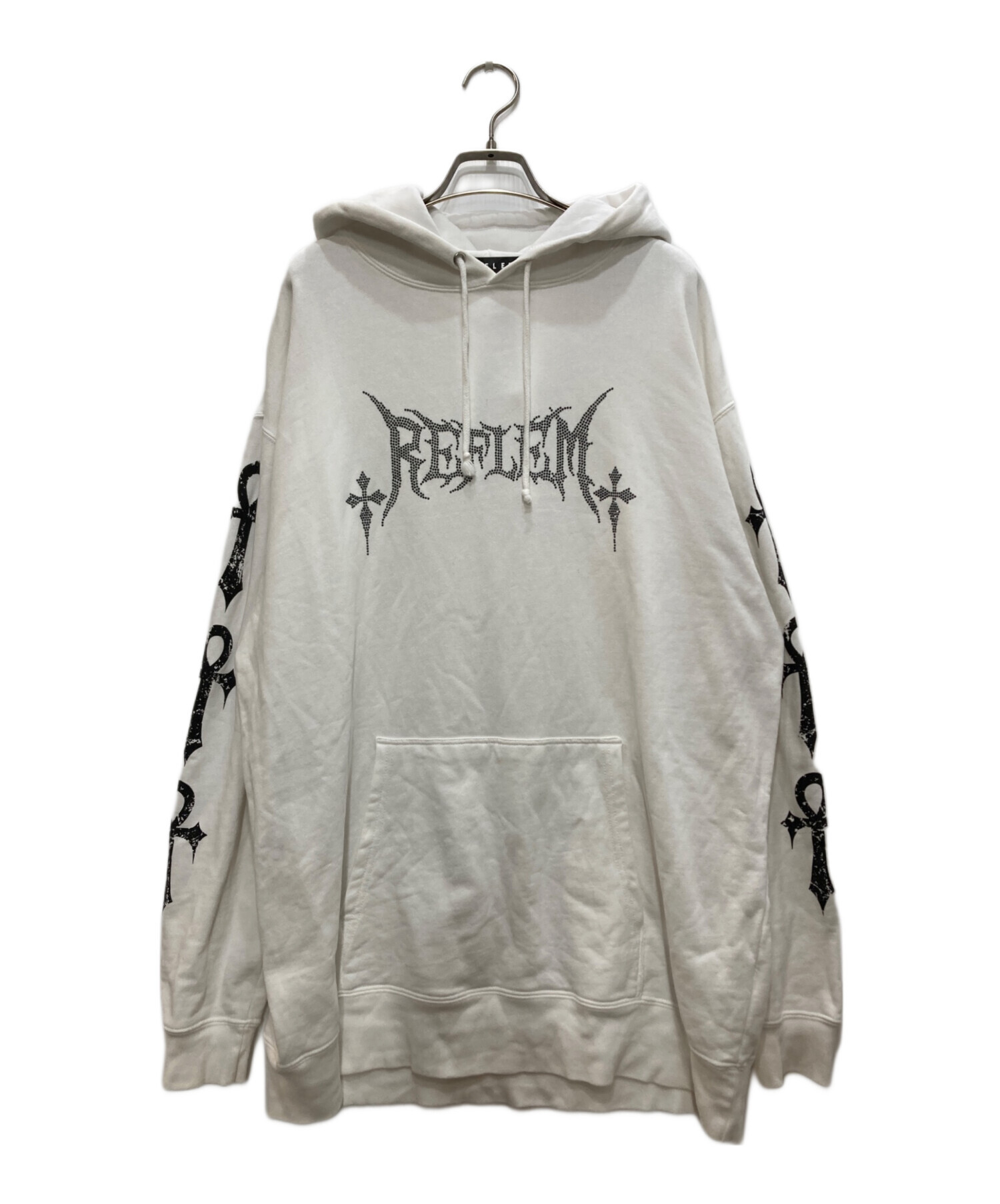 中古・古着通販】REFLEM (レフレム) ロゴラインストーンパーカー