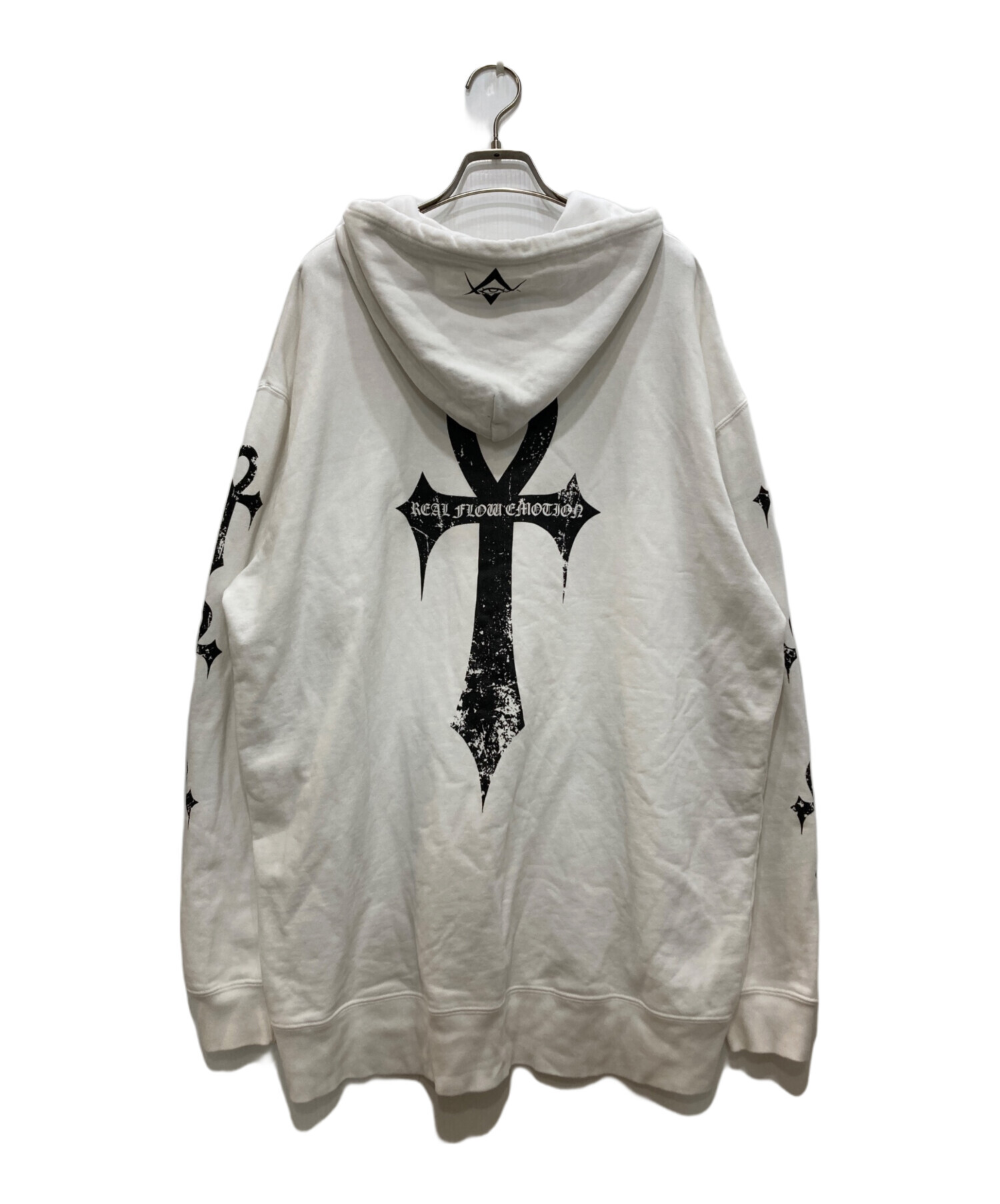 中古・古着通販】REFLEM (レフレム) ロゴラインストーンパーカー