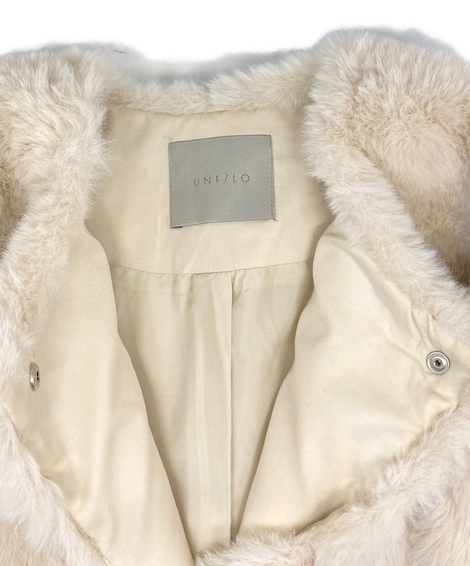 中古・古着通販】UNFILO (アンフィーロ) エコファー クロップド