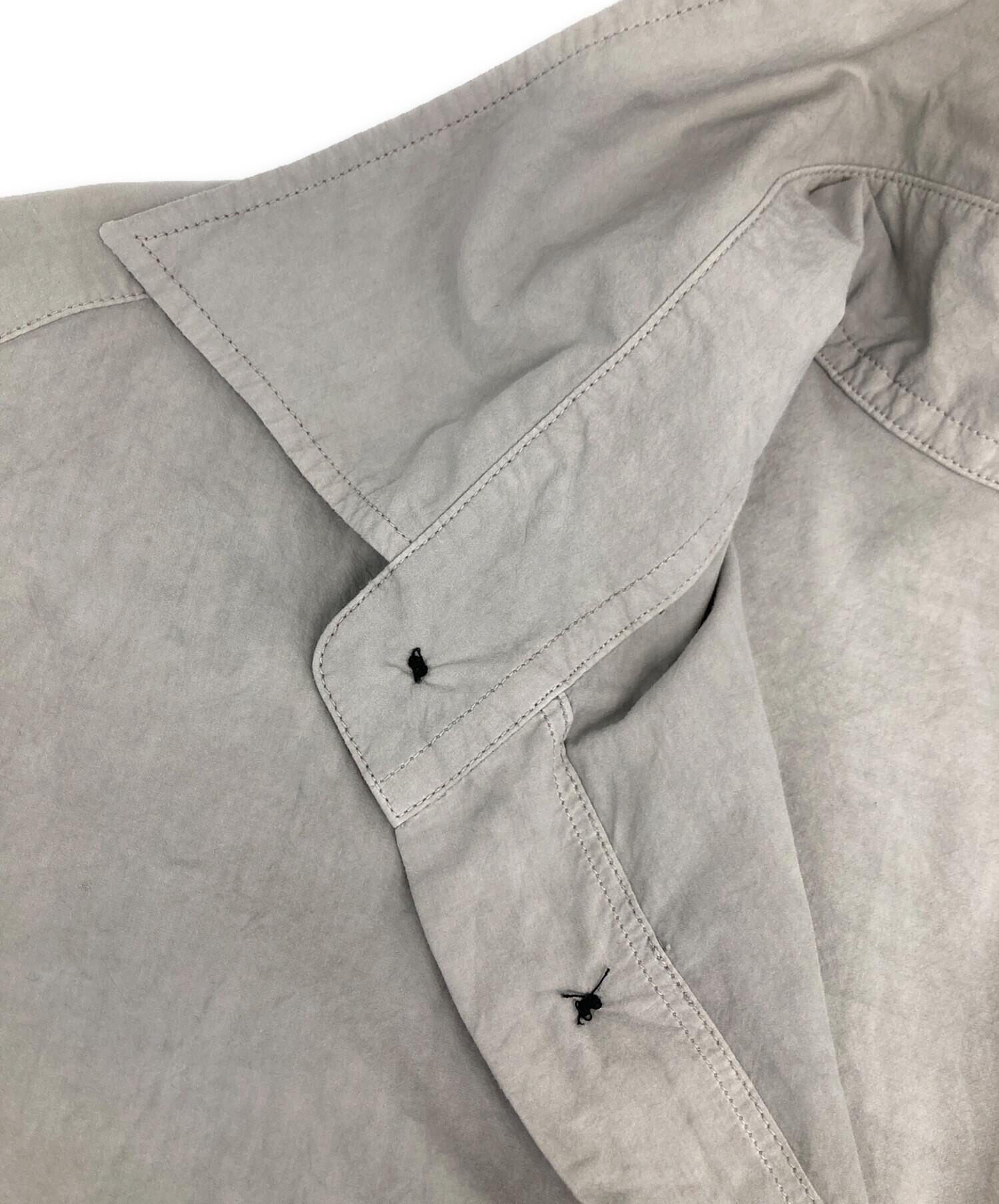中古・古着通販】ANCELLM (アンセルム) DYED SHRINK OVER SHIRT/ダイド
