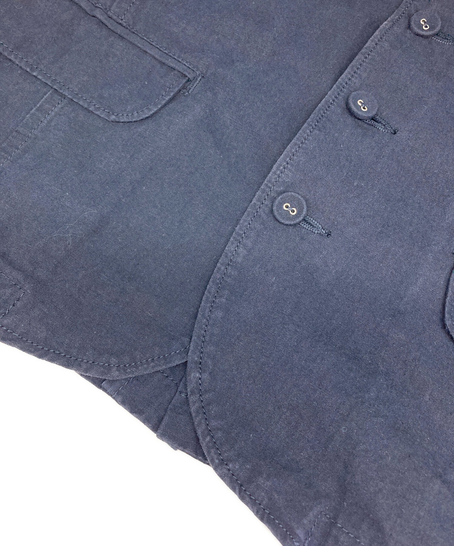 タグ付未使用グランマママドーター ガゼットドルマンジャケット ネイビー サイズ0 中古・古着通販】GRANDMA MAMA DAUGHTER (グランマママドーター