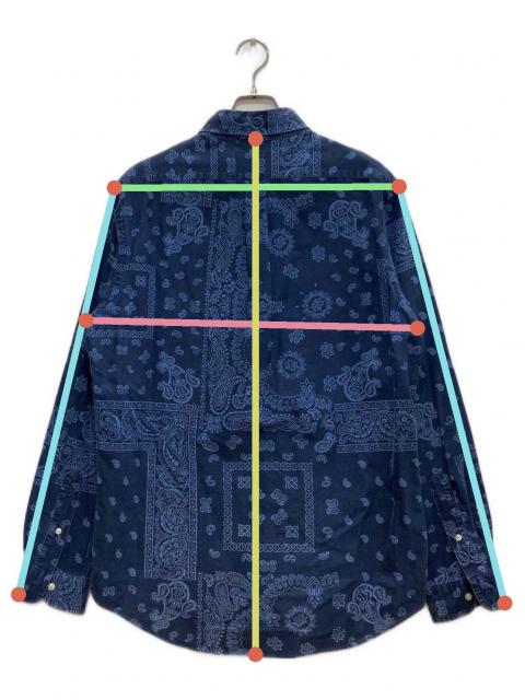 中古・古着通販】RALPH LAUREN (ラルフローレン) ペイズリー柄シャツ