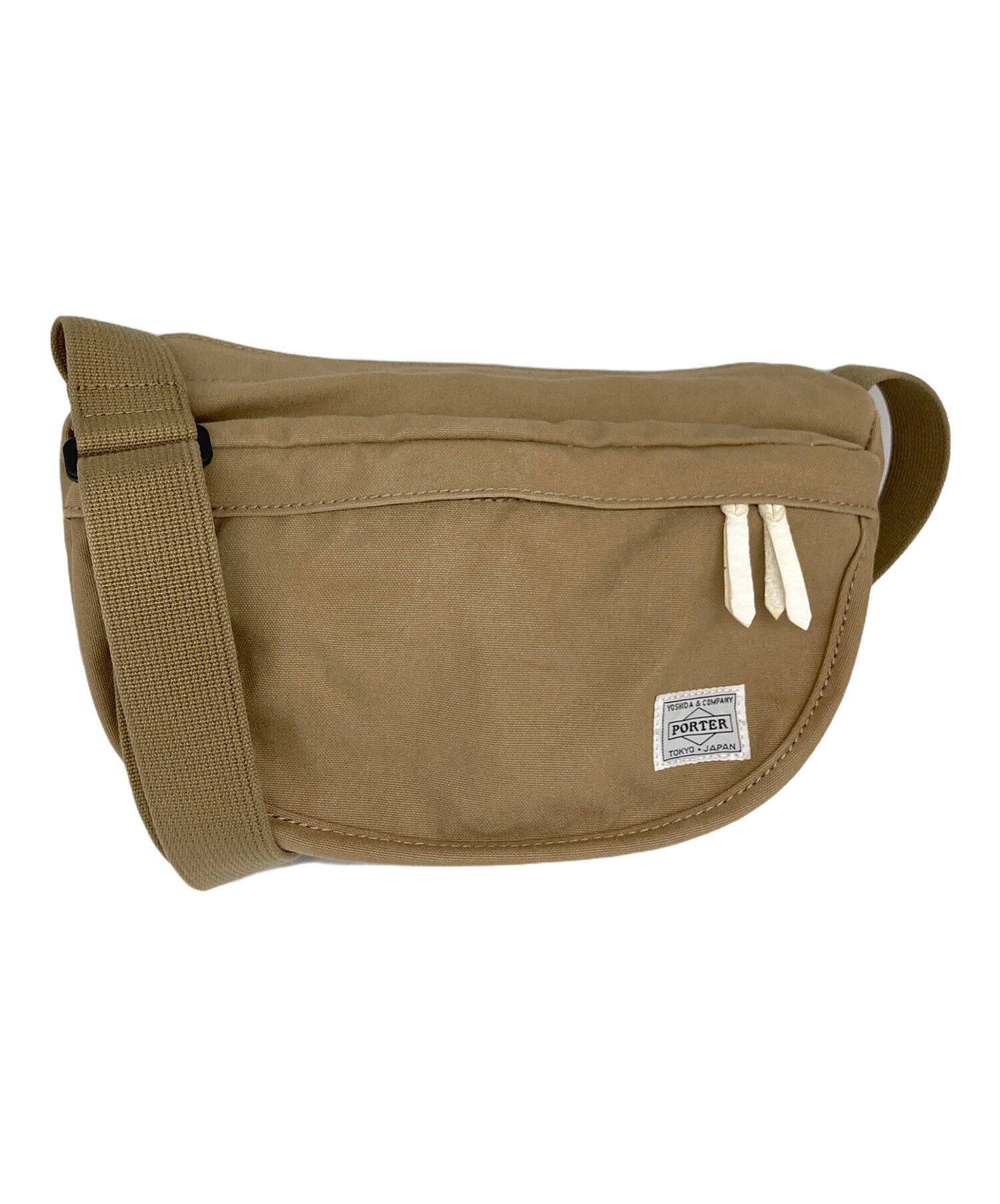中古・古着通販】PORTER (ポーター) ショルダーバッグ ベージュ 