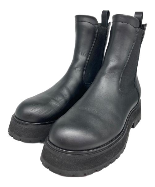 【最終新品未使用】PELLICO ブラック サイドゴアブーツ 中古・古着通販】PELLICO (ペリーコ) サイドゴアブーツ ブラック