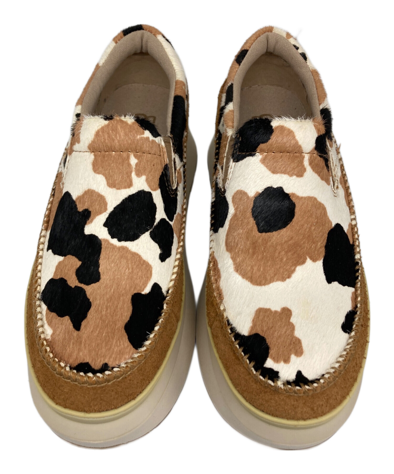 中古・古着通販】UGG (アグ) Marin Slip On Cow Print CHESTNUT/マリン 