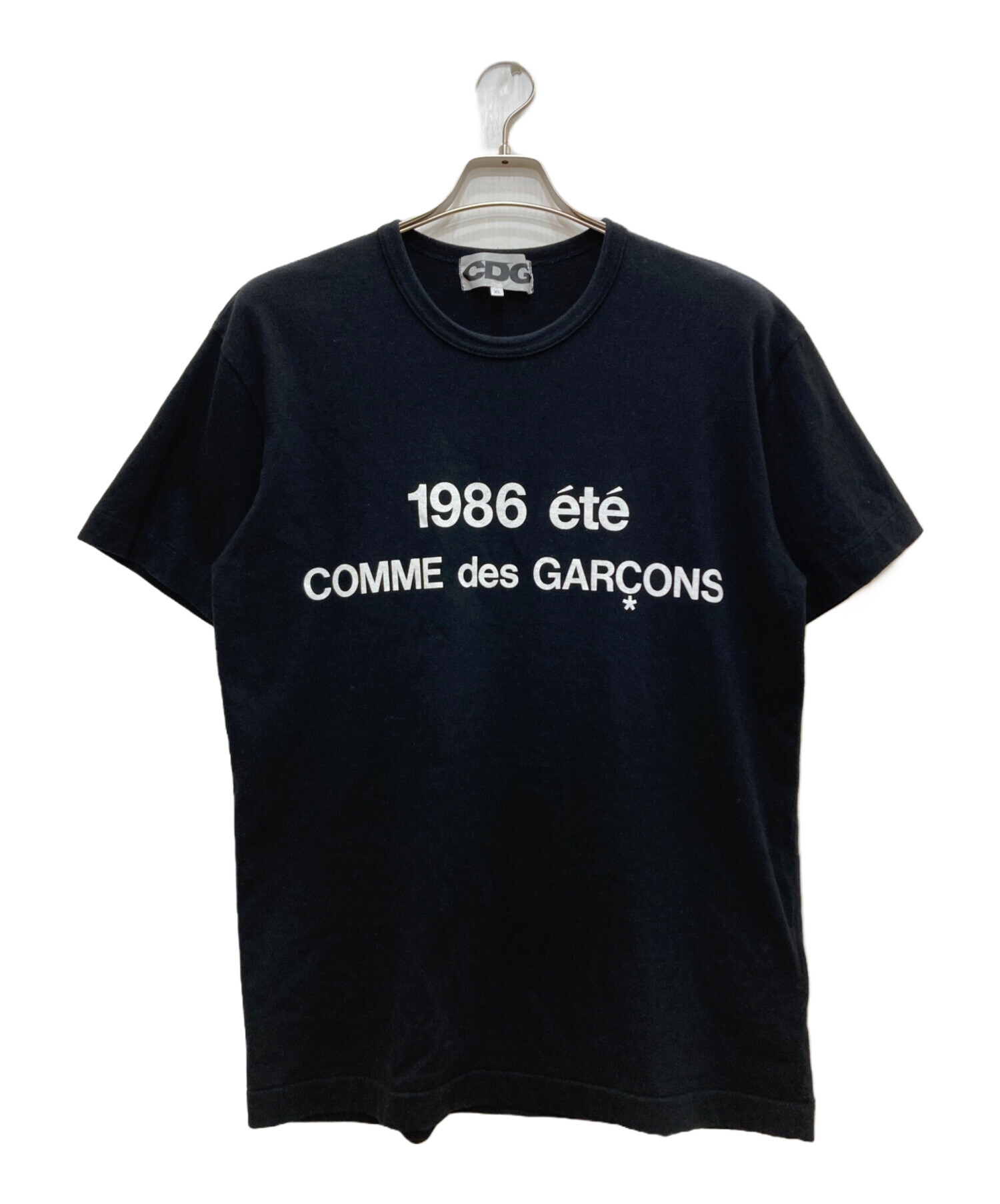 中古・古着通販】CDG (シーディージー) 1986 ete Tシャツ ブラック 