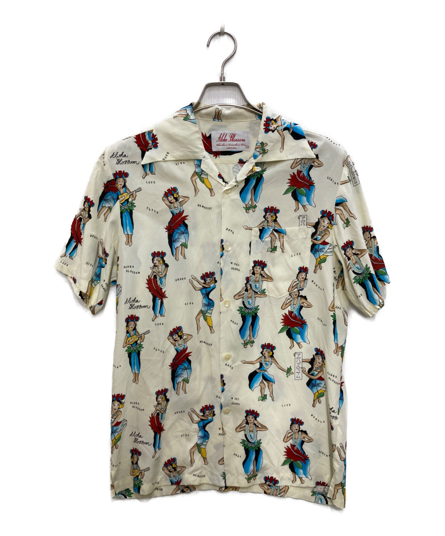 中古・古着通販】Aloha Blossom (アロハブロッサム) オープンカラー
