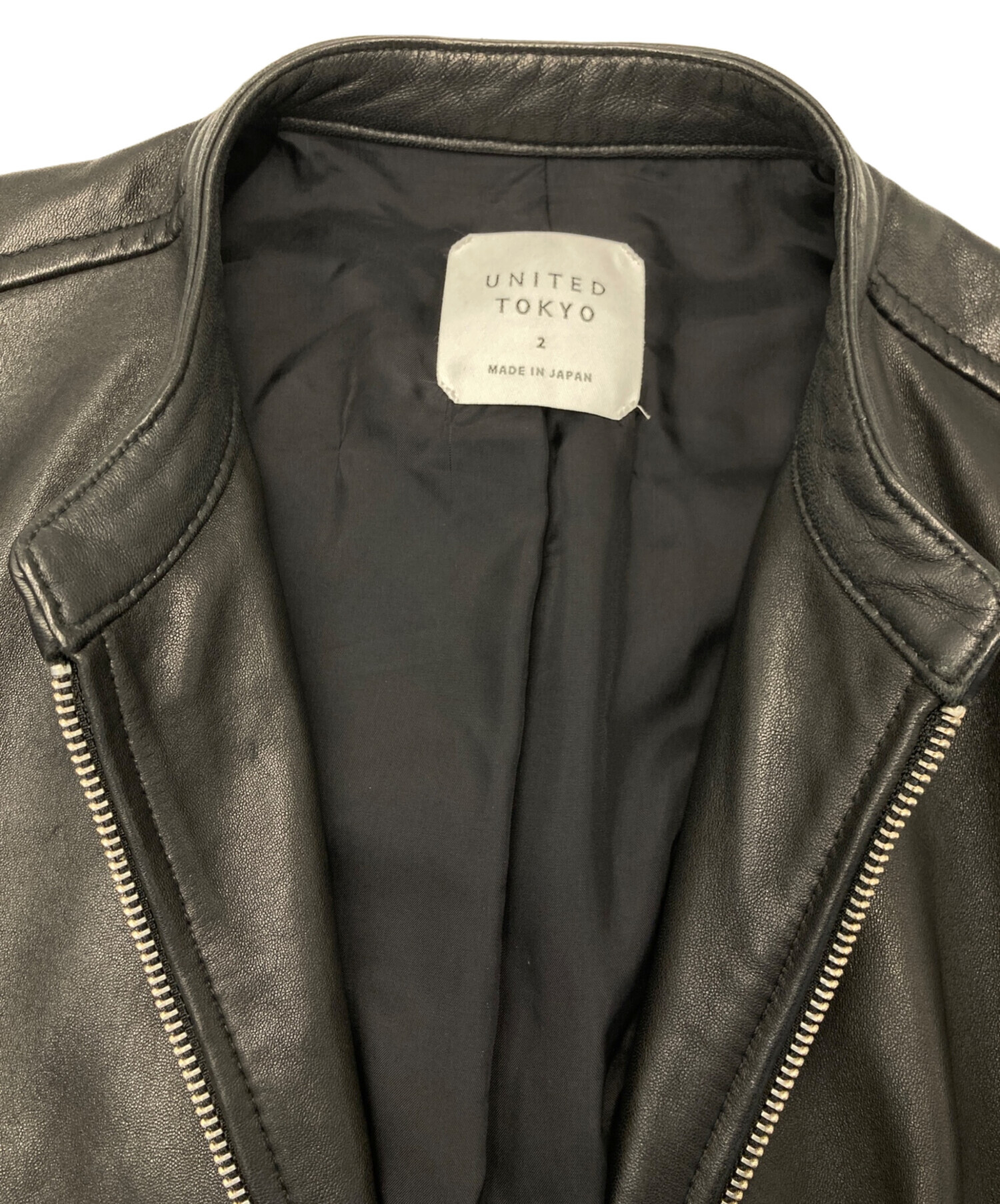 中古・古着通販】UNITED TOKYO (ユナイテッドトーキョー) レザー 