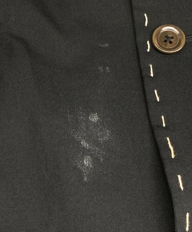 Y's テーラードジャケット 黒 中古・古着通販】Y's for men (ワイズフォーメン) ステッチテーラード