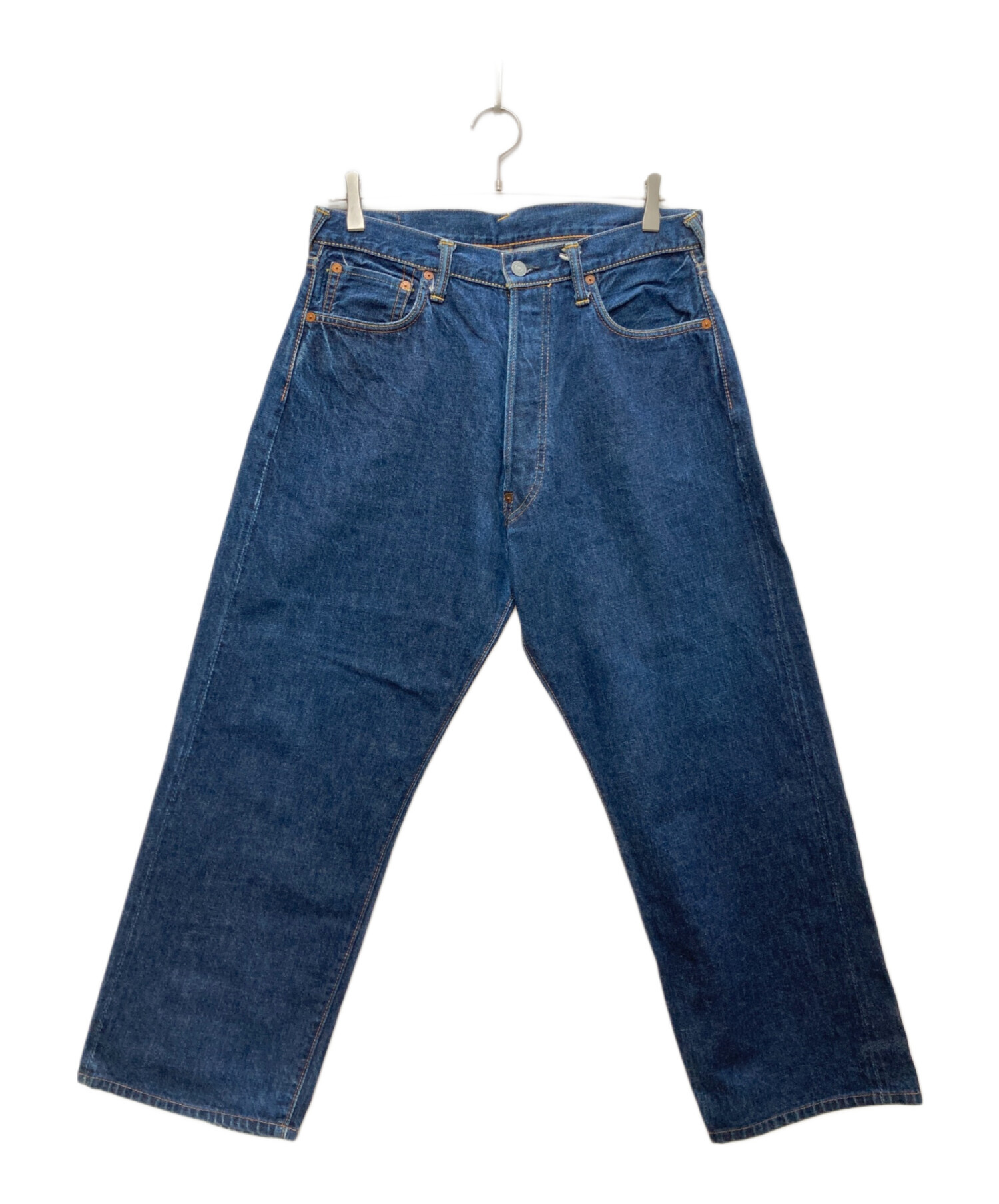 エヴィス EVISU ストレートデニムパンツ セルビッチ Ｇパン ジーンズ 中古・古着通販】EVISU (エヴィス) セルビッチデニムパンツ