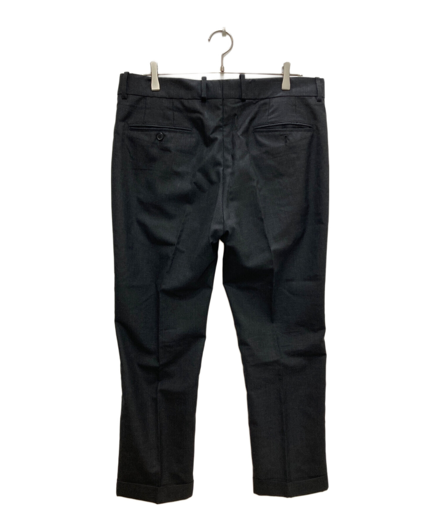 中古・古着通販】MARNI (マルニ) トラウザーパンツ ブラック サイズ:50