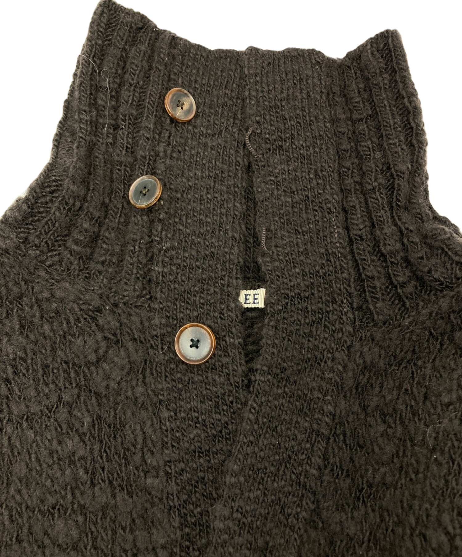 中古・古着通販】AURALEE (オーラリー) WOOL SLUB KNIT SHORT CARDIGAN