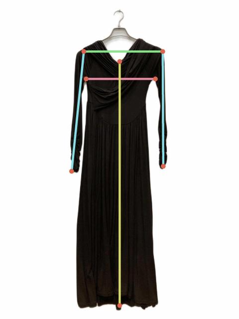 中古・古着通販】MARNO (マーノ) Lily dress/リリードレス ブラウン