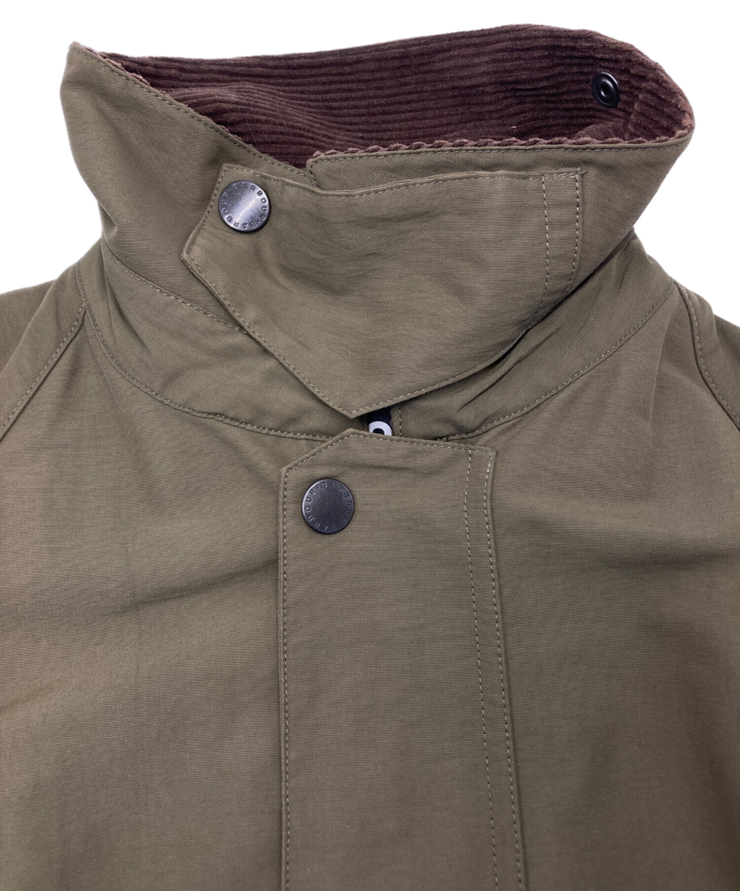 中古・古着通販】Barbour (バブアー) ノンオイルドジャケット カーキ
