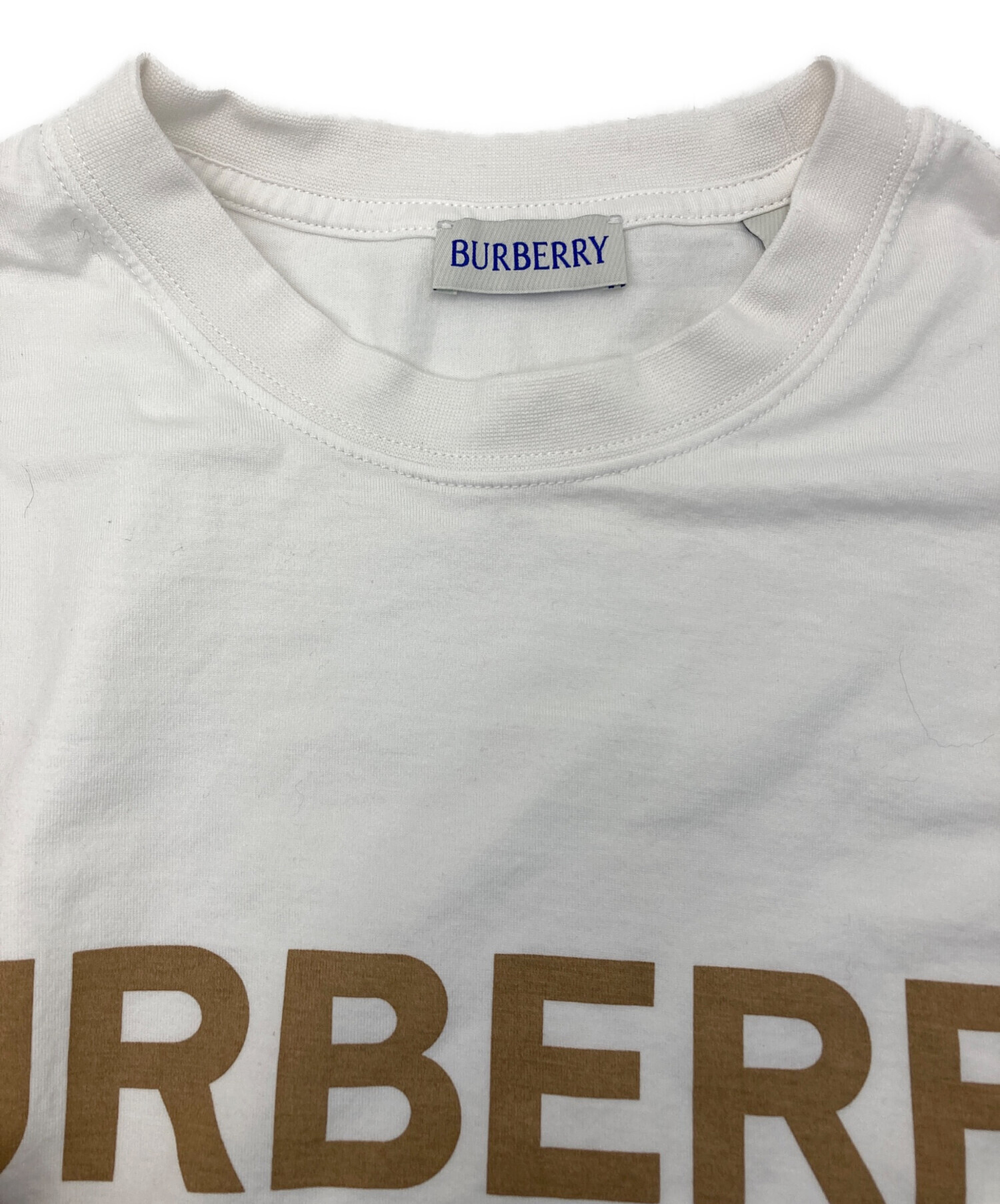 中古・古着通販】BURBERRY (バーバリー) ELLISON Logo Print Cotton