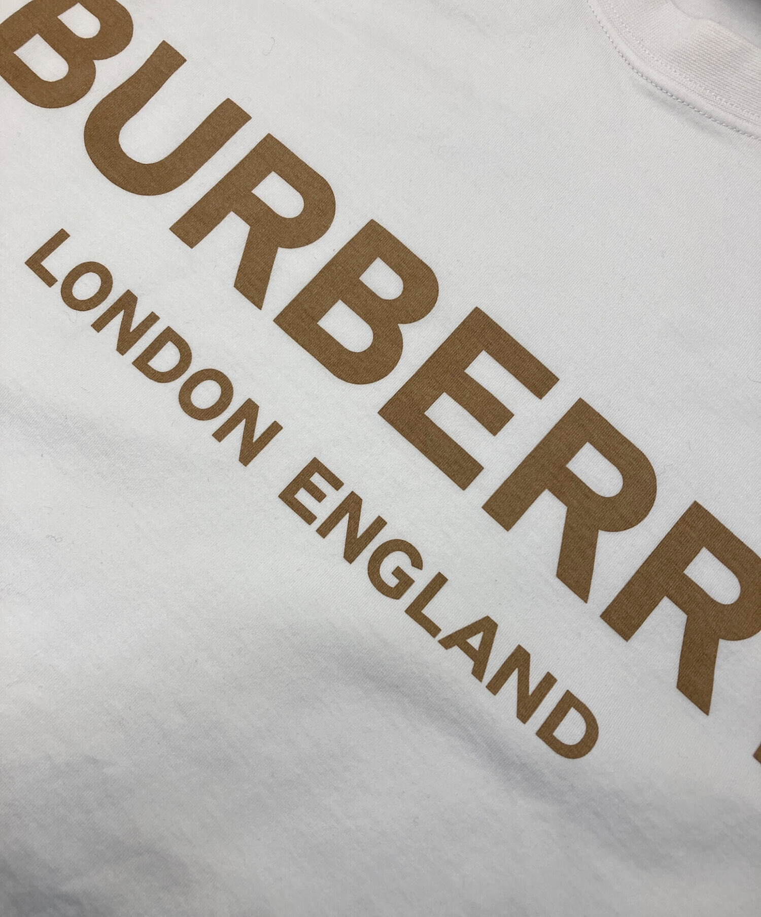 中古・古着通販】BURBERRY (バーバリー) ELLISON Logo Print Cotton