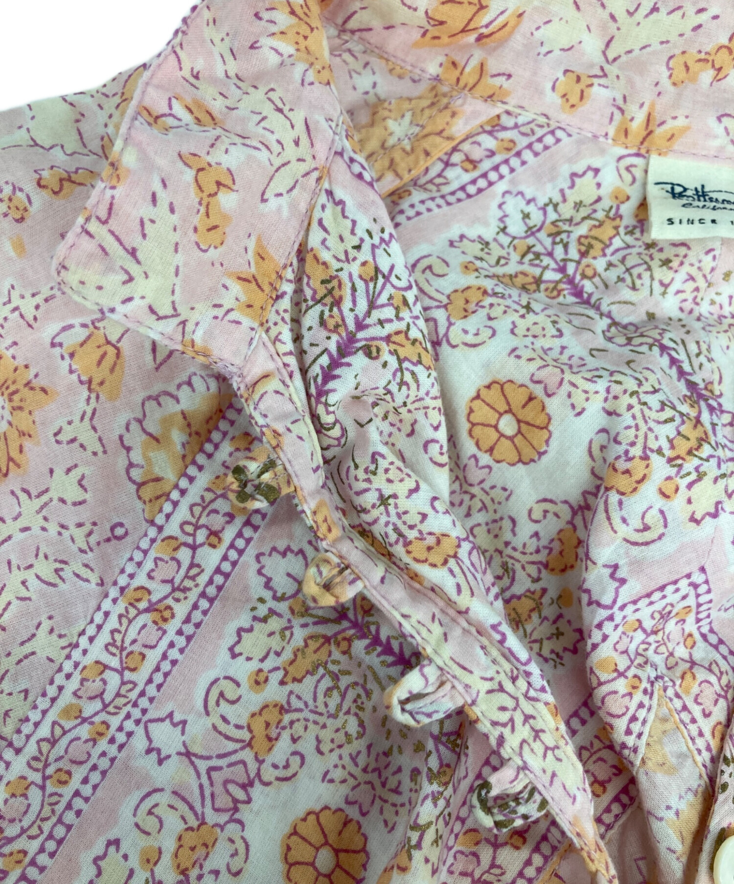 美品✨ ロンハーマン India Print Dress コットン 花柄 中古・古着通販】Ron Herman (ロンハーマン) India Print Dress