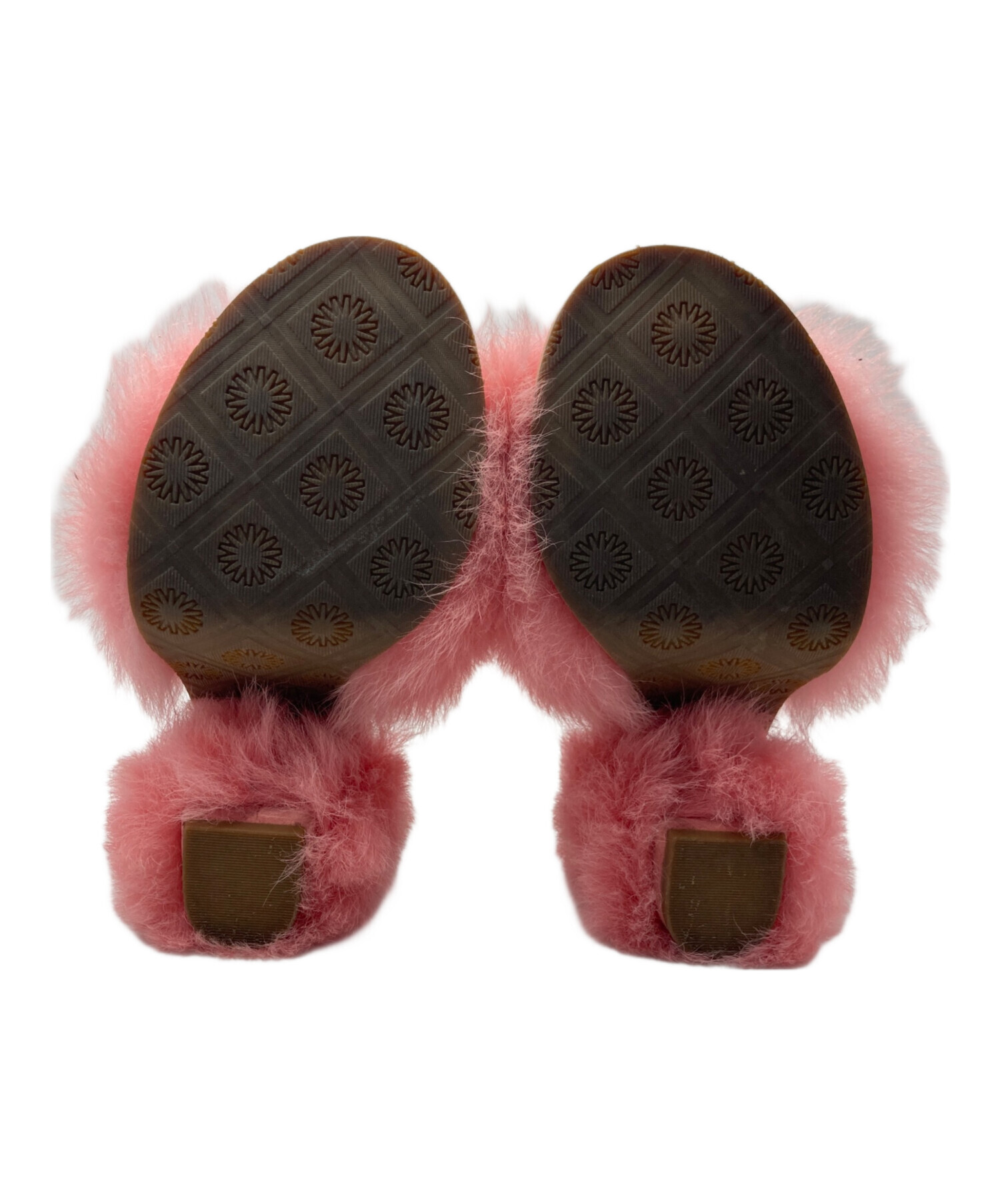 中古・古着通販】UGG (アグ) Rosa Fluff Heel ピンク サイズ:JAPAN23.5