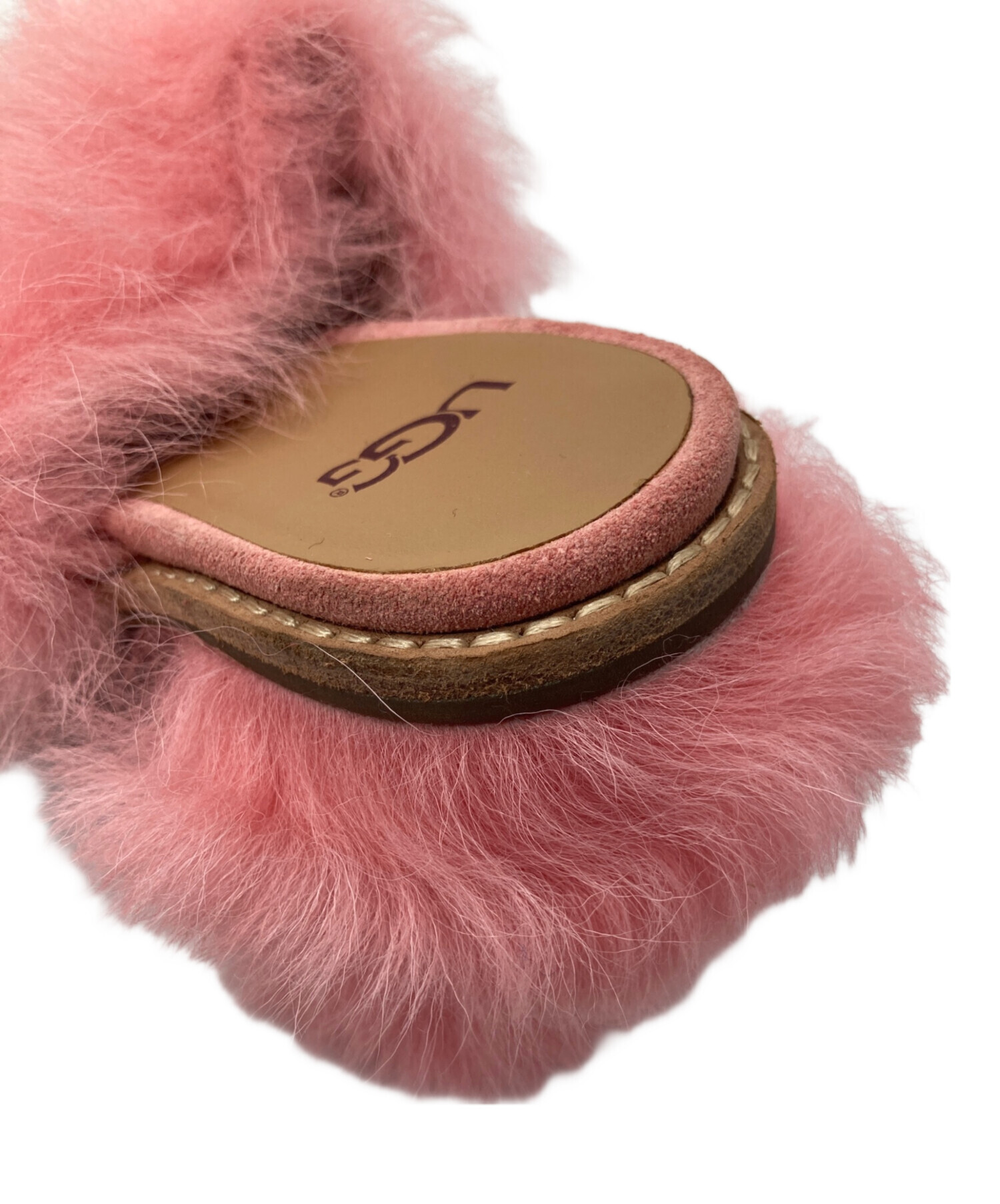 中古・古着通販】UGG (アグ) Rosa Fluff Heel ピンク サイズ:JAPAN23.5