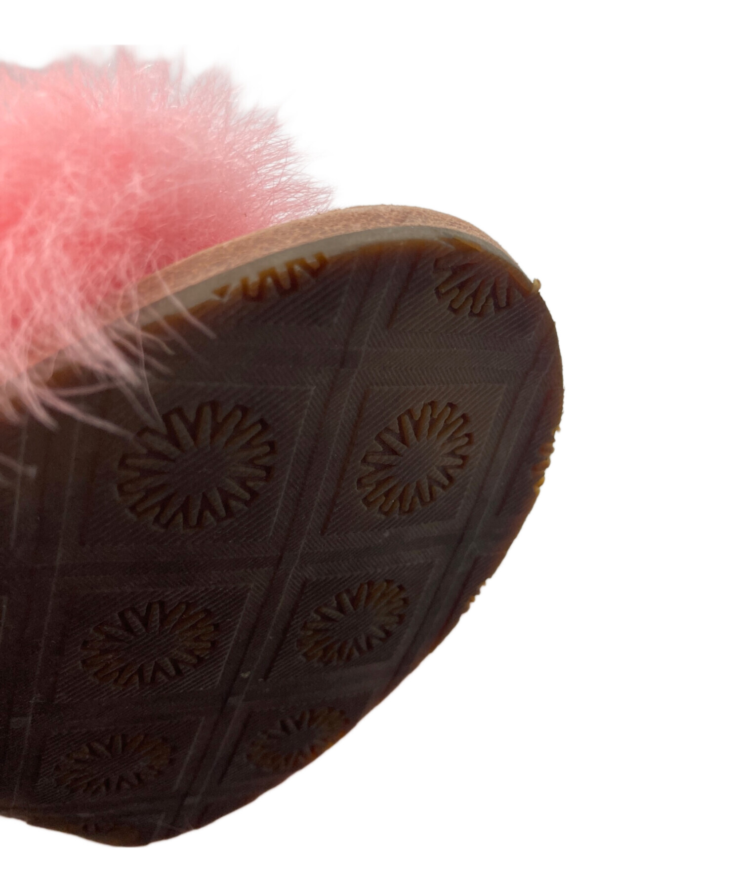 中古・古着通販】UGG (アグ) Rosa Fluff Heel ピンク サイズ:JAPAN23.5