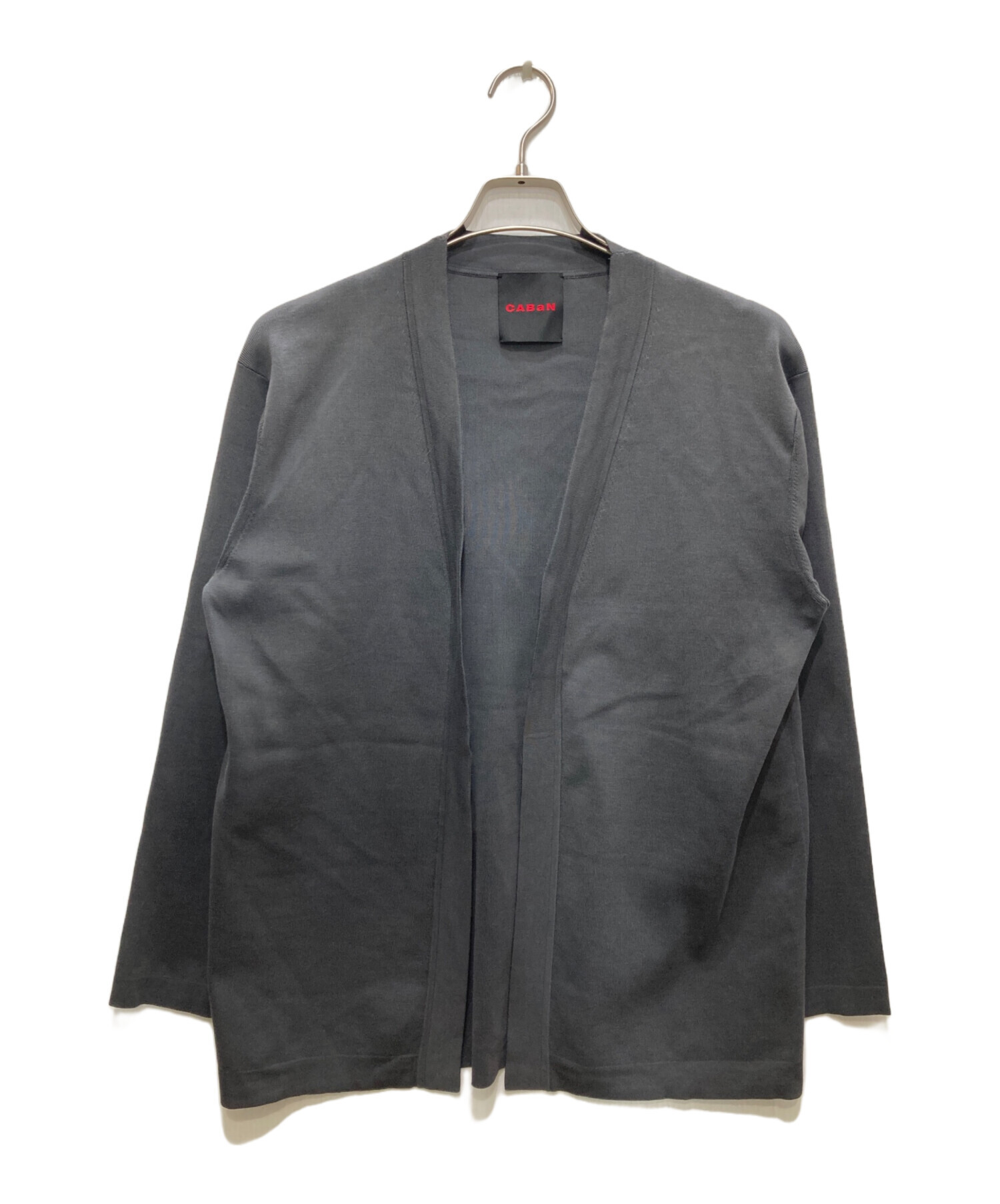 中古・古着通販】CABAN (キャバン) ニットカーディガン グレー サイズ