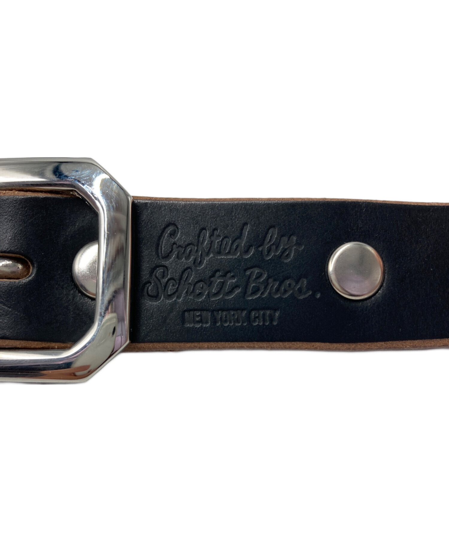 中古・古着通販】SCHOTT BROS. (ショットブロス) レザーベルト
