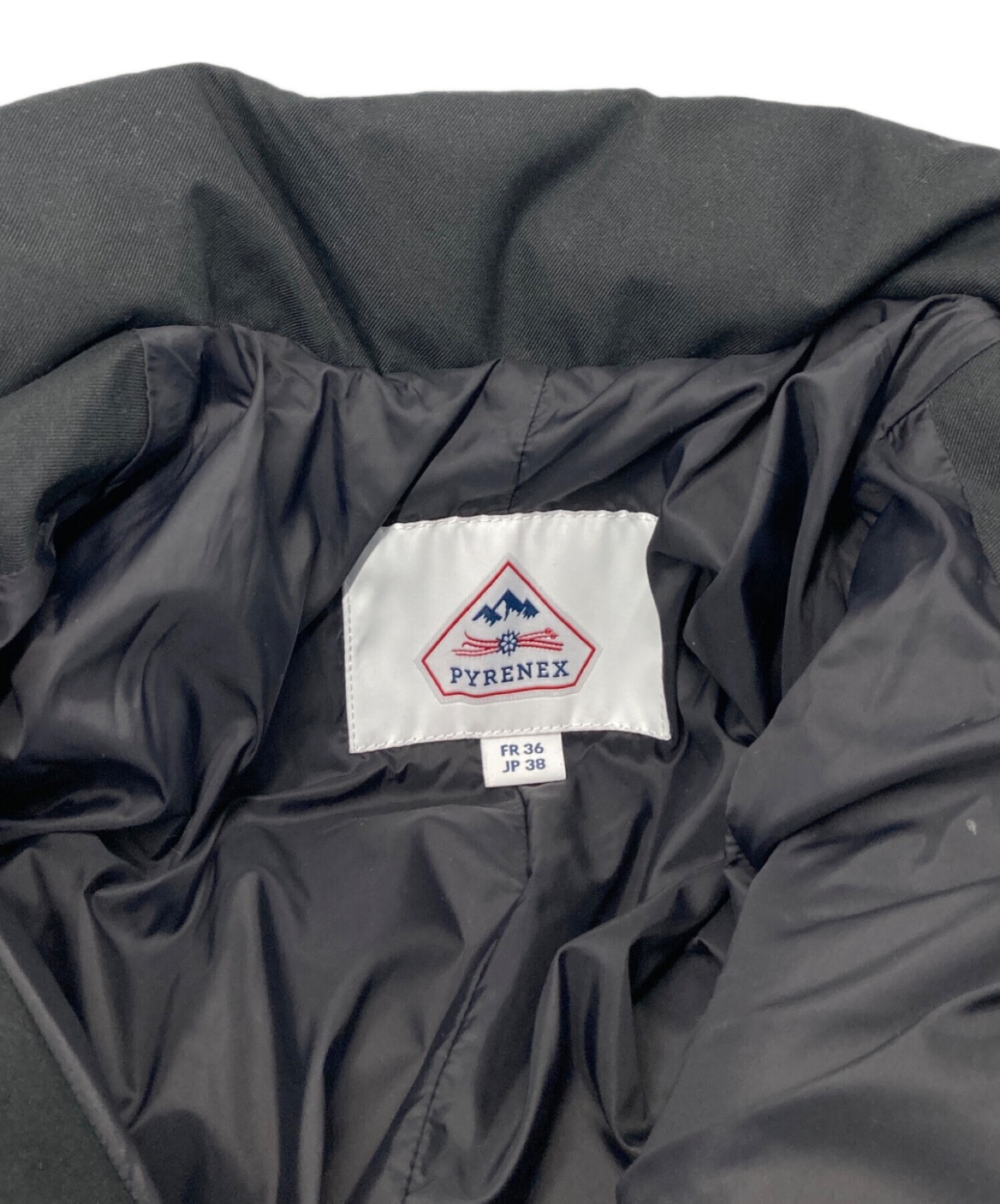 中古・古着通販】Pyrenex (ピレネックス) ダウンコート ブラック 