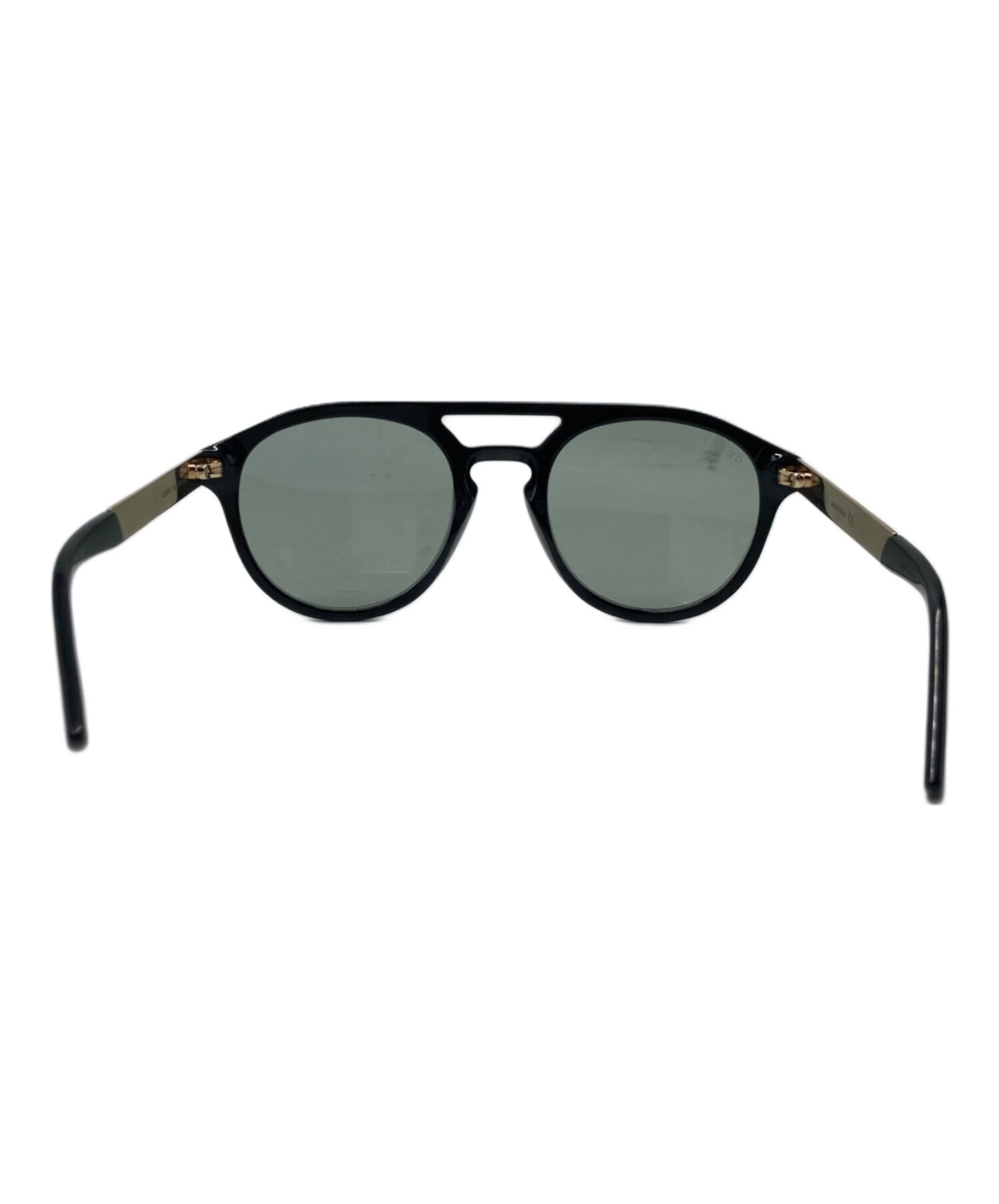 中古・古着通販】GUCCI (グッチ) サングラス ブラック×ゴールド サイズ