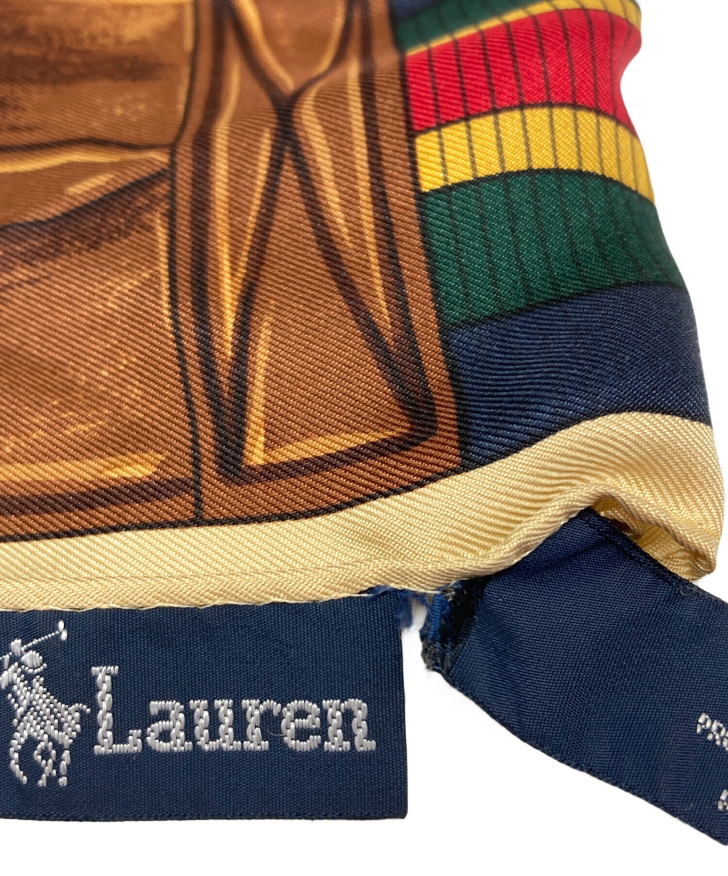 中古・古着通販】RALPH LAUREN (ラルフローレン) シルクスカーフ
