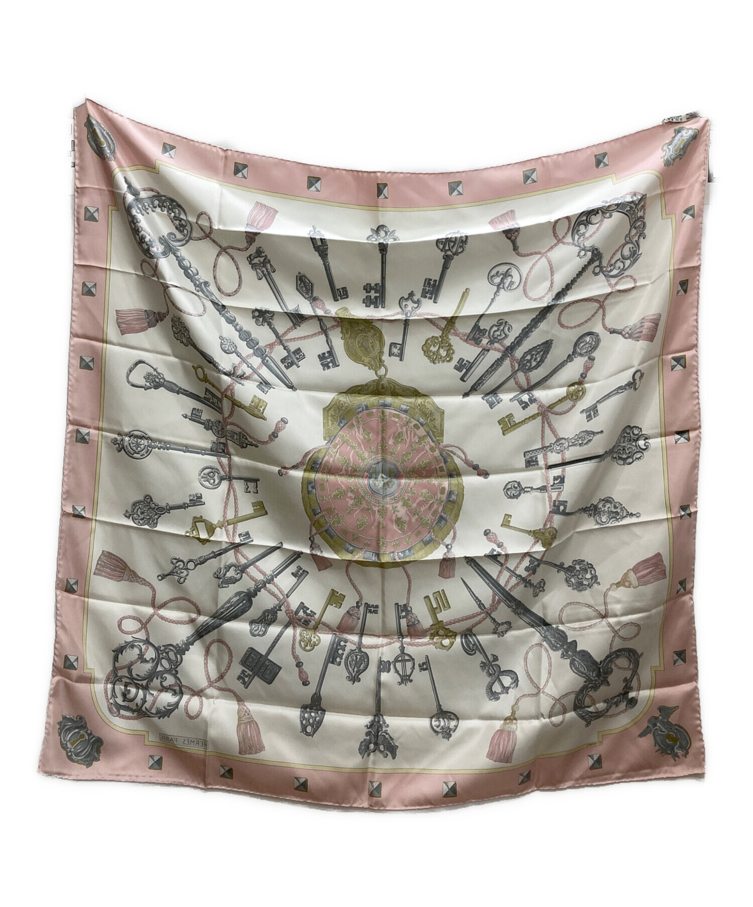 中古・古着通販】HERMES (エルメス) カレ90 LES CLES THE KEYS RARE