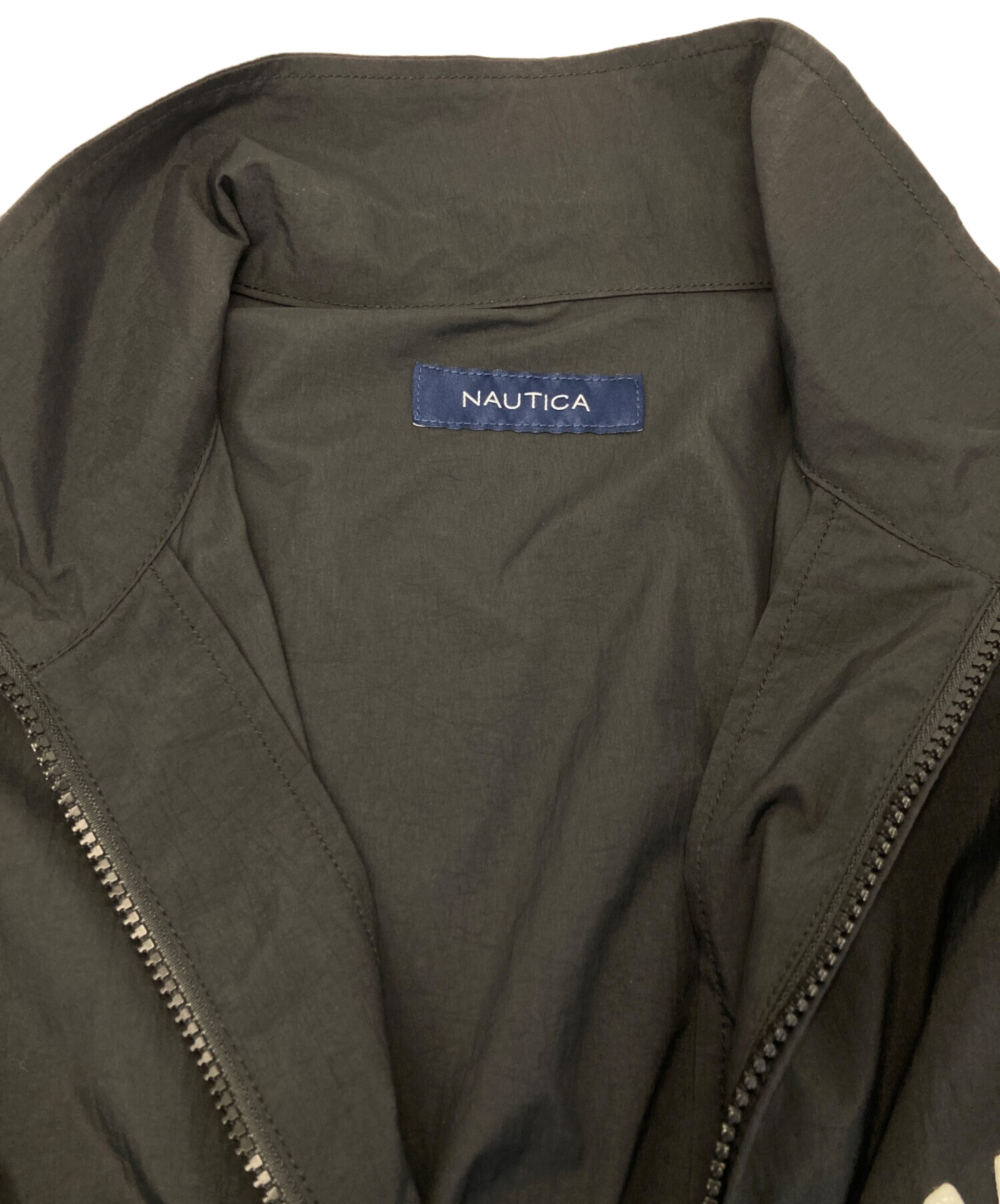 中古・古着通販】NAUTICA (ノーティカ) ナイロンジャケット ブラック 