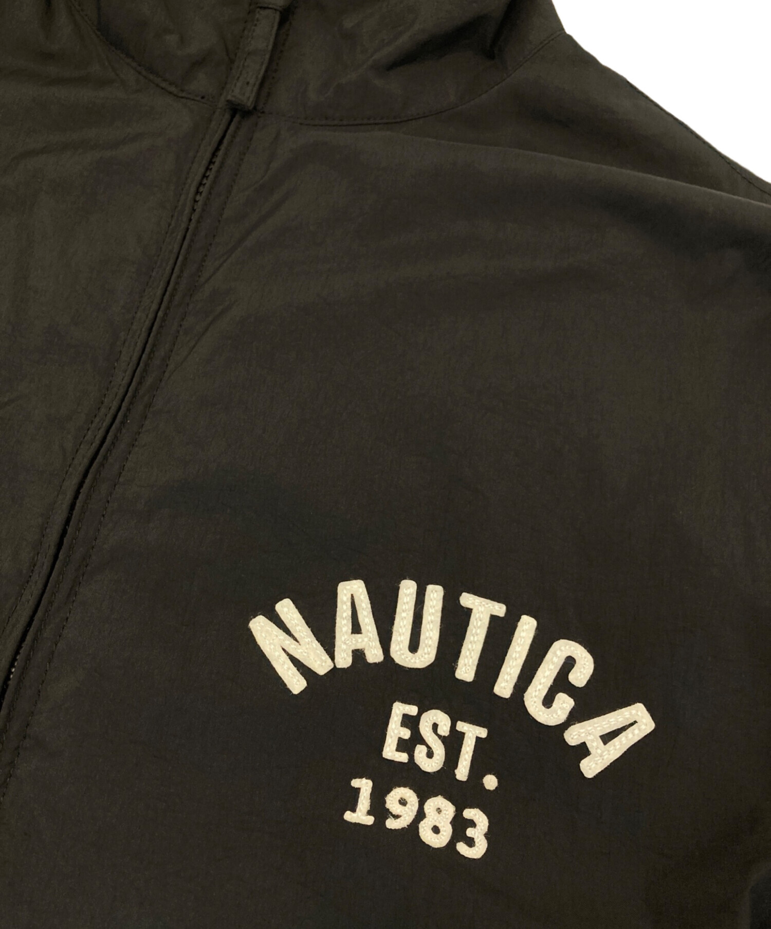 中古・古着通販】NAUTICA (ノーティカ) ナイロンジャケット ブラック