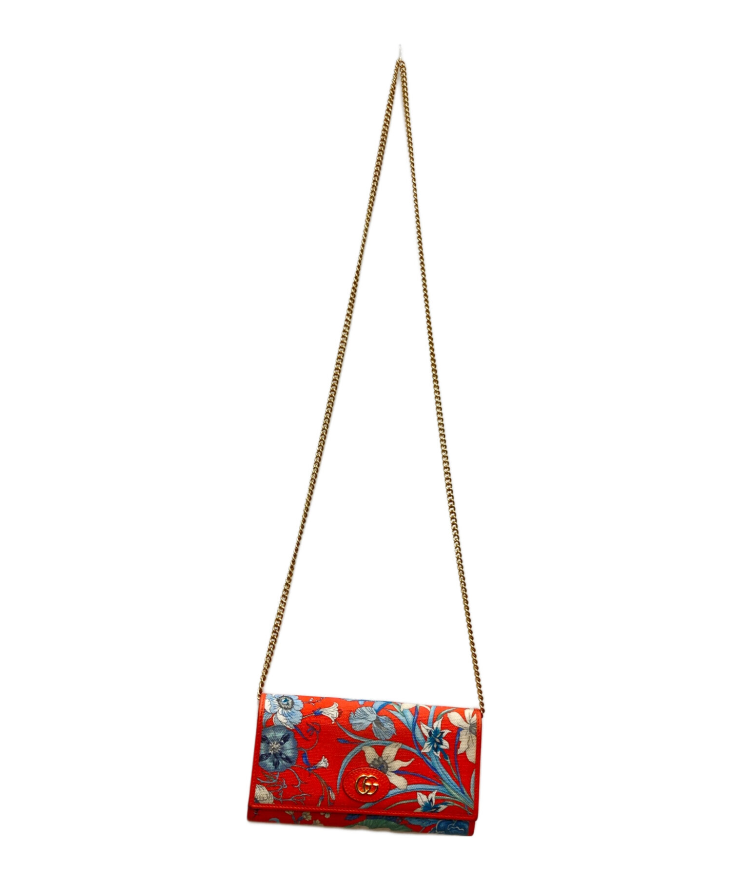 中古・古着通販】GUCCI (グッチ) フローラキャンパスチェーン