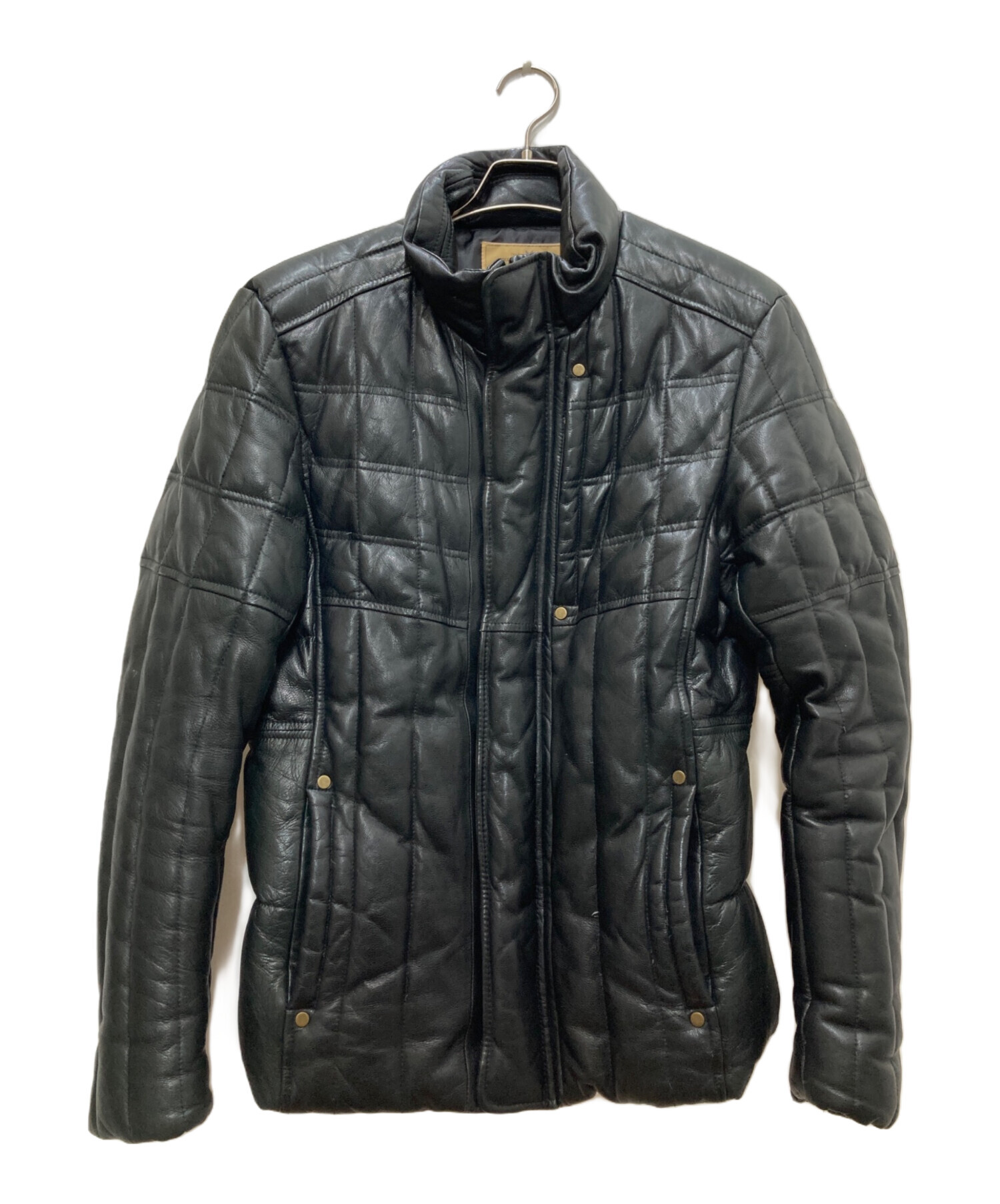 中古・古着通販】AVIREX (アヴィレックス) レザーダウンジャケット