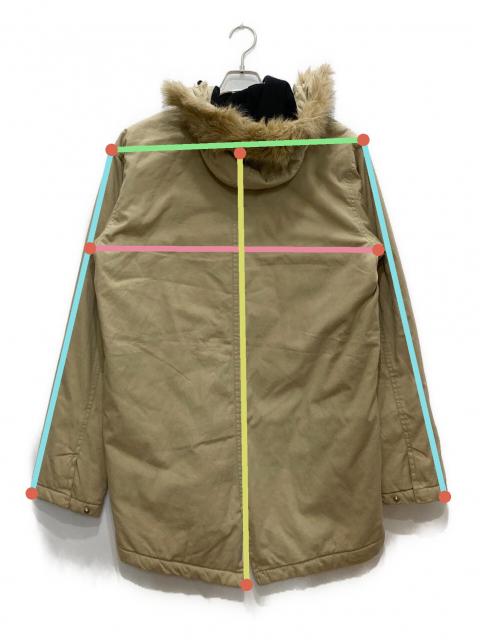 中古・古着通販】stussy (ステューシー) M65 モッズコート ベージュ