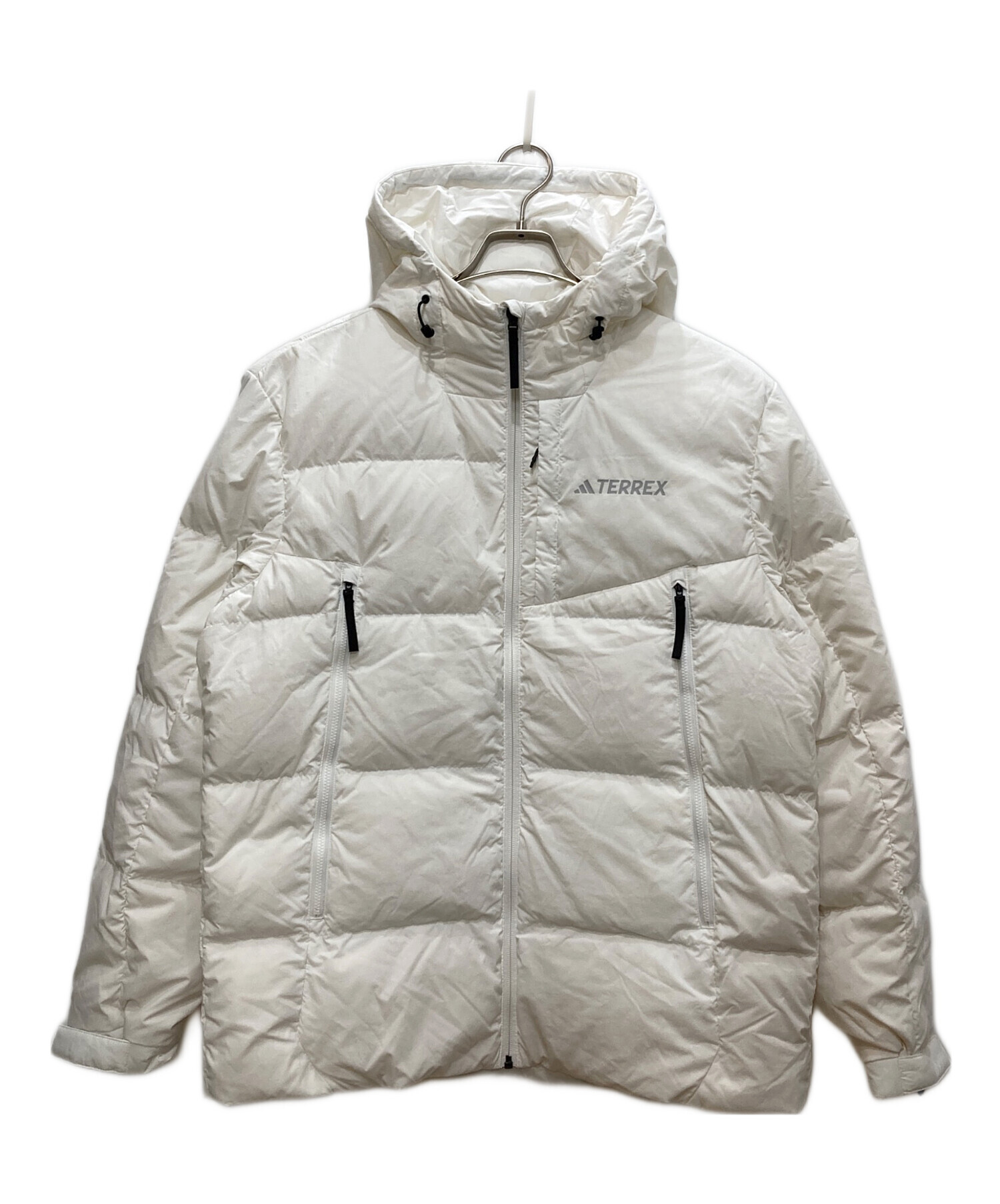 中古・古着通販】adidas (アディダス) ダウンジャケット ホワイト 