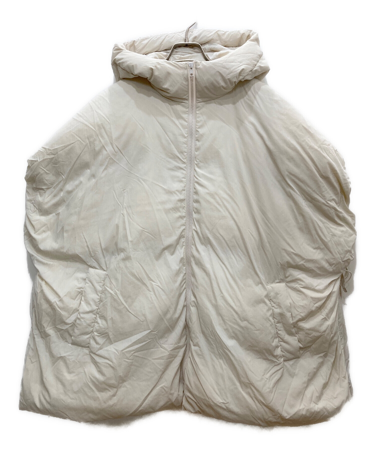 Mila Owen サスティナブルサイドリボンダウンポンチョ 中古・古着通販