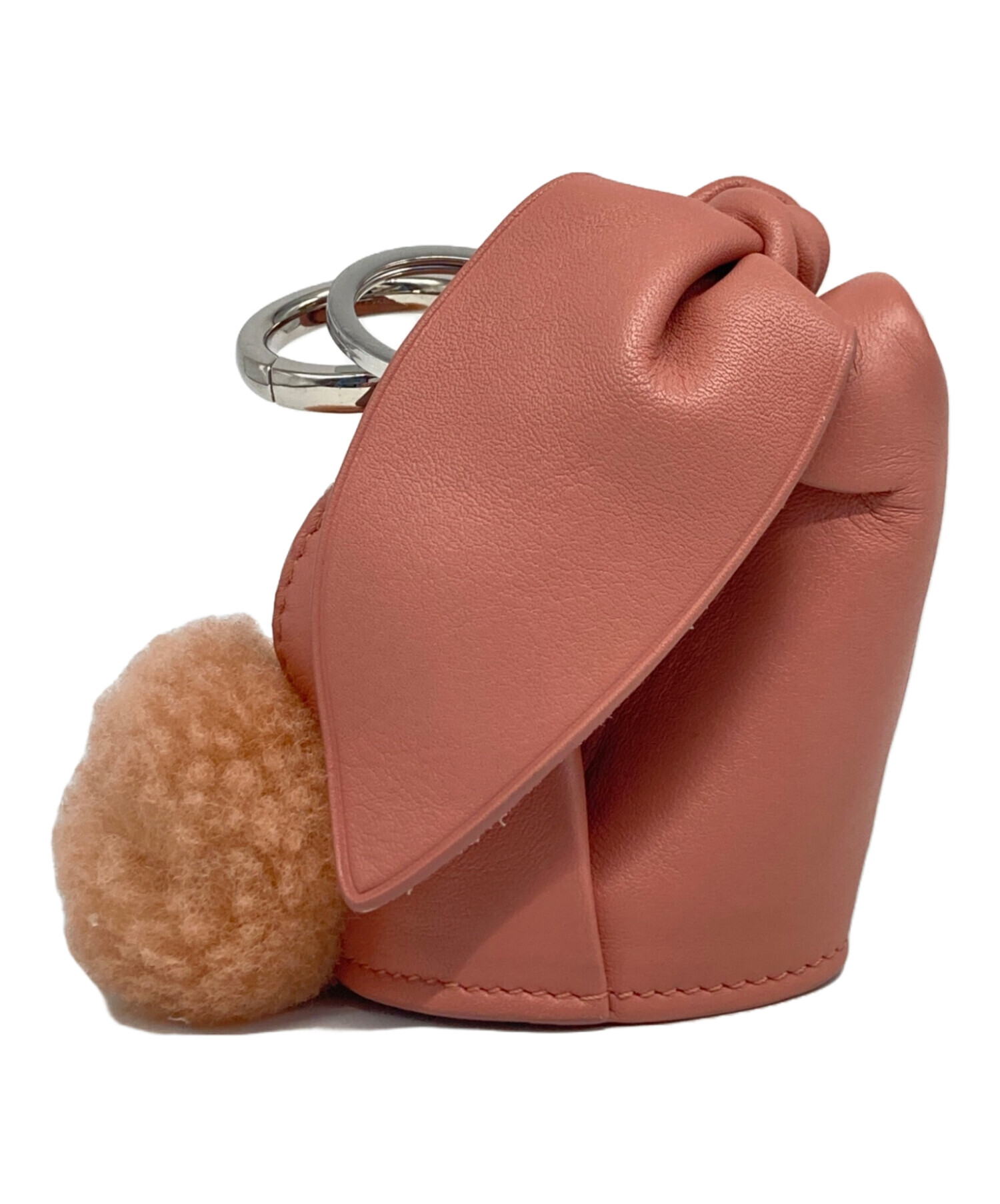 中古・古着通販】LOEWE (ロエベ) ラビット キーチャーム ピンク