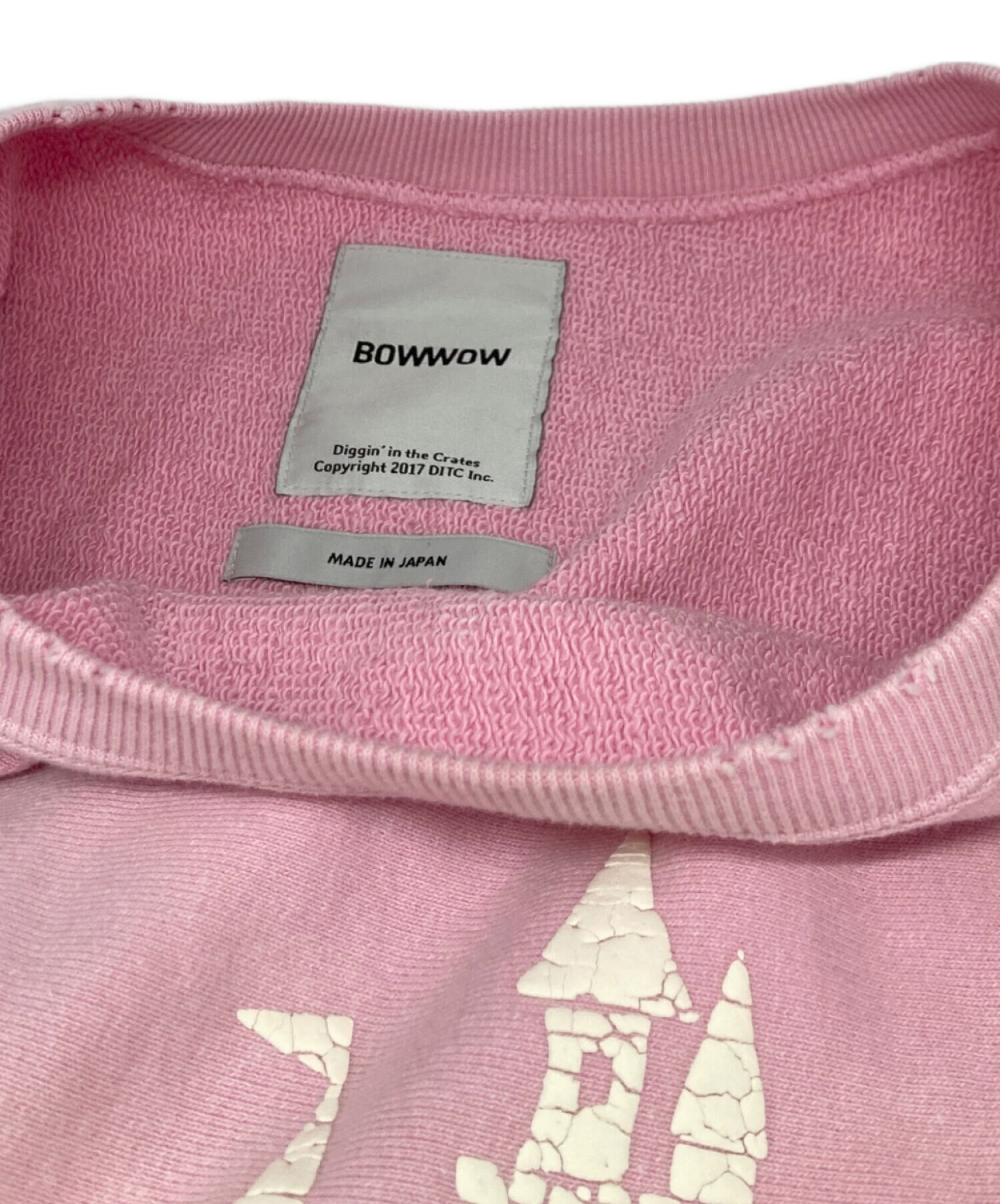 最終値下げ]BOWWOW バウワウ スウェット 赤 レッドMR.PINK L 最終