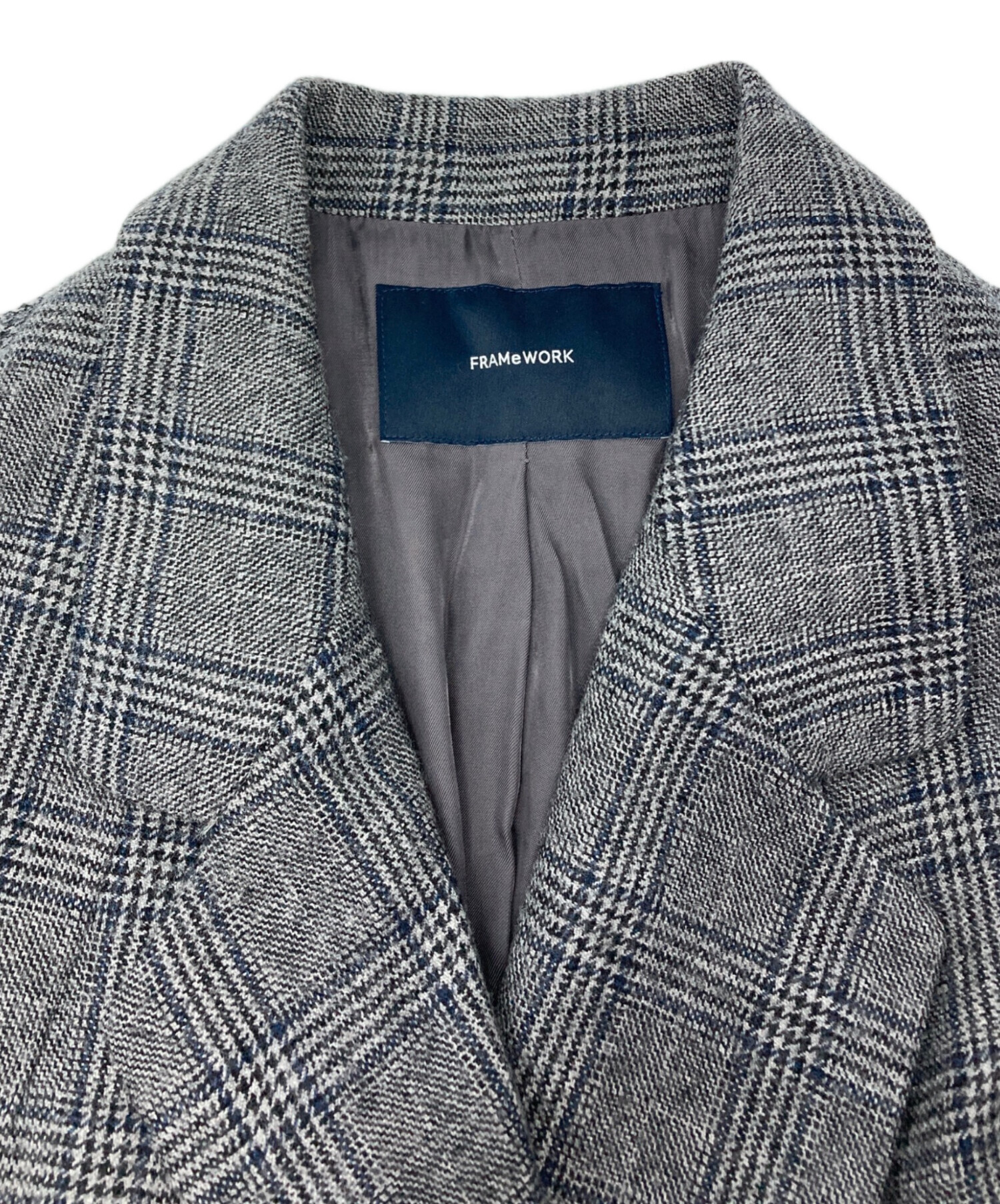 中古・古着通販】FRAMeWORK (フレームワーク) グレンチェックW