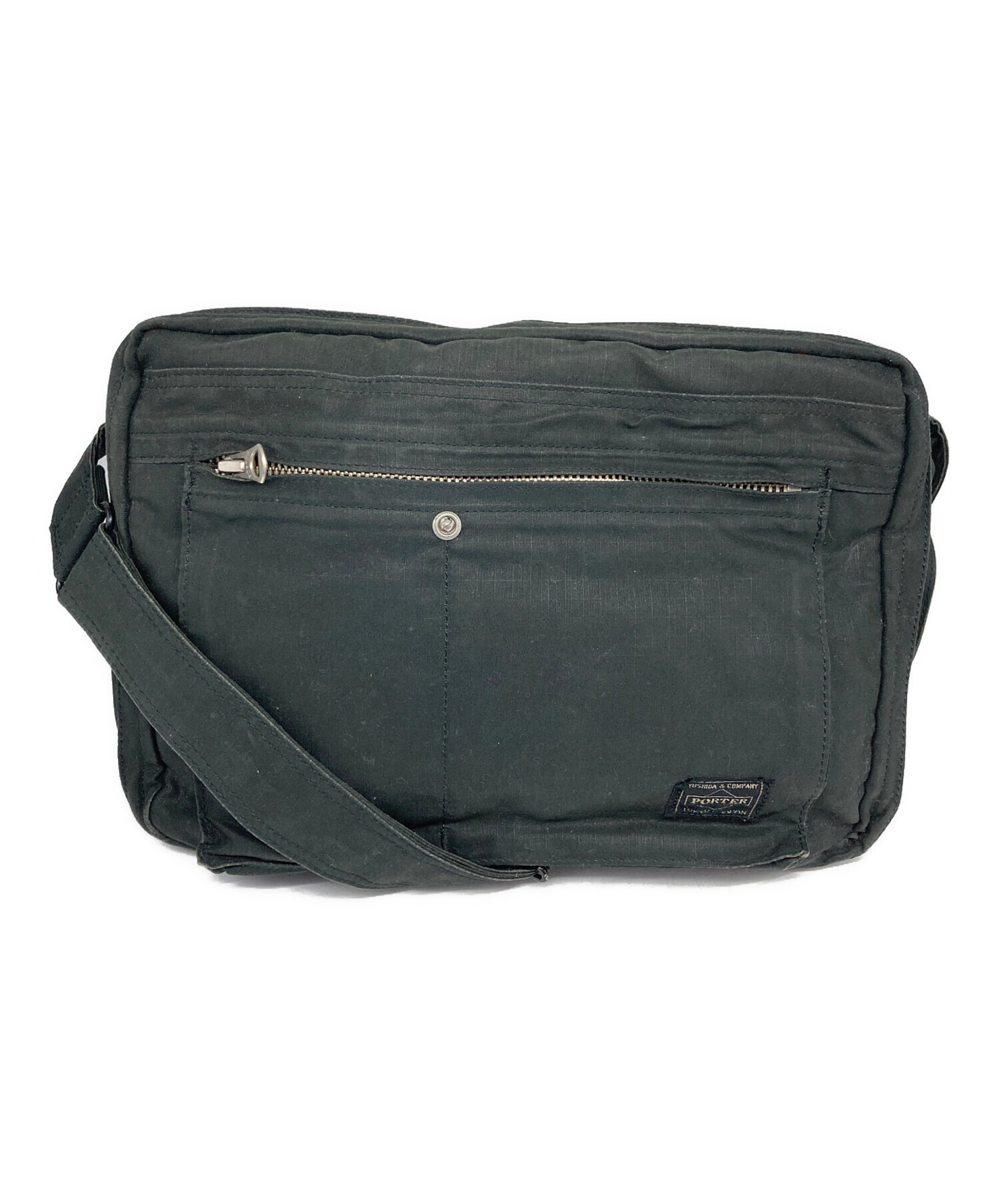 中古・古着通販】PORTER (ポーター) ボディーバッグ ブラック
