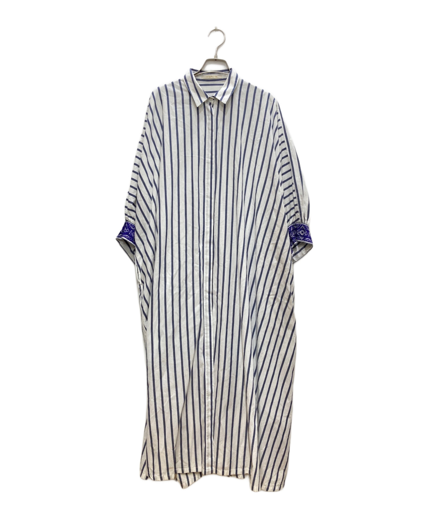 中古・古着通販】ne quittez pas (ヌキテパ) ストライプシャツ
