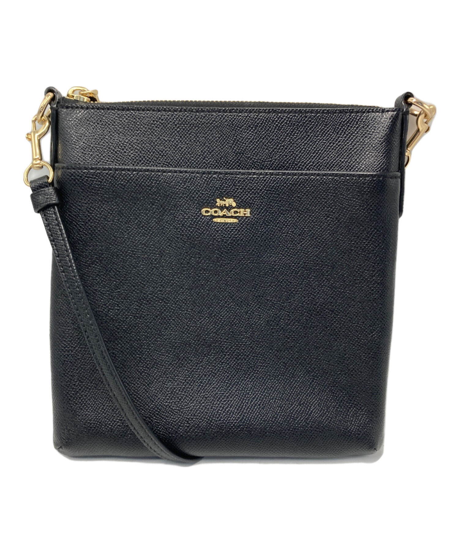 中古・古着通販】COACH (コーチ) ショルダーバッグ ブラック｜ブランド