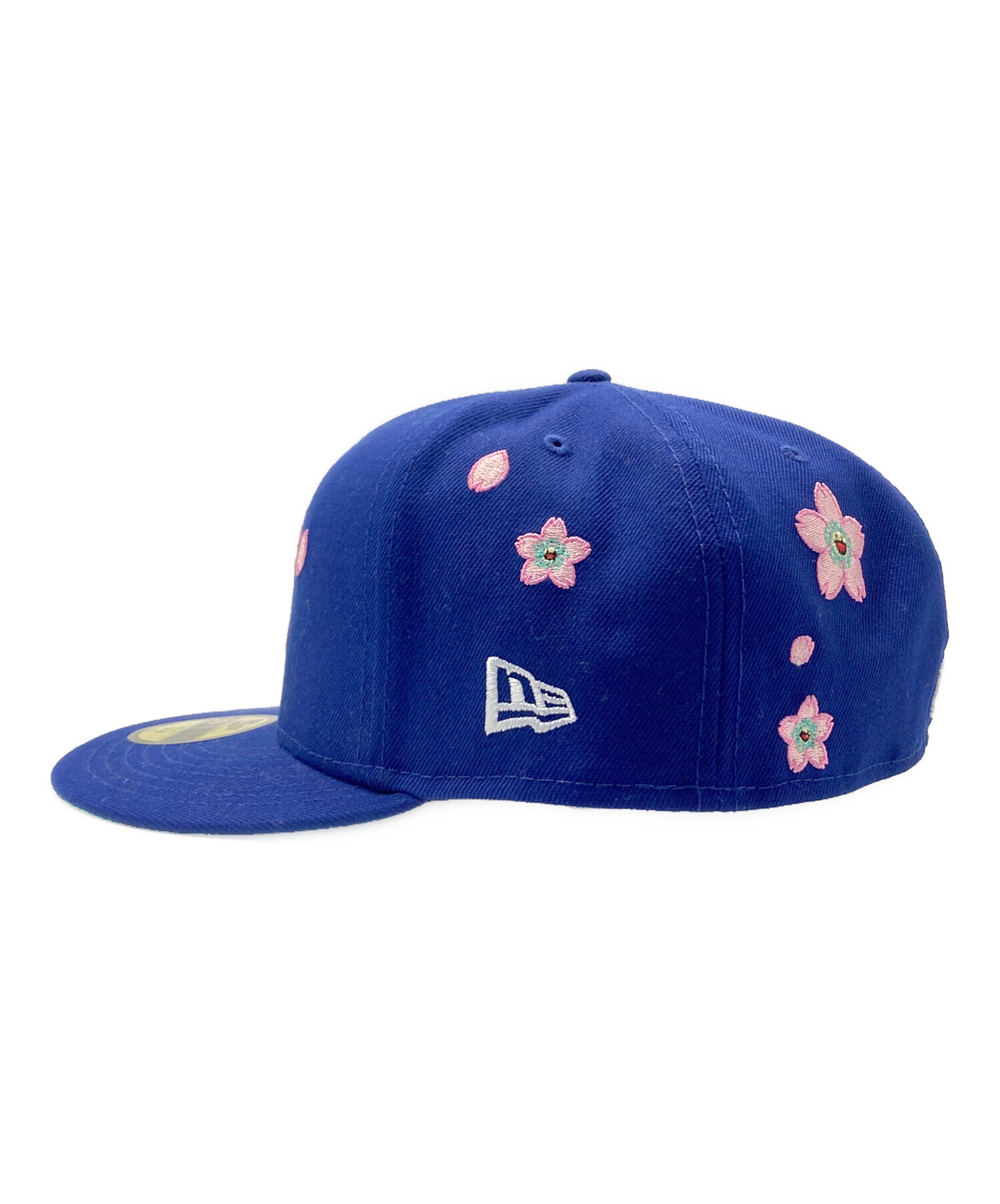 中古・古着通販】New Era (ニューエラ) 桜刺繍キャップ ブルー
