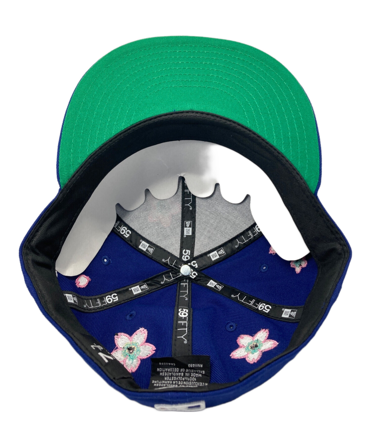 中古・古着通販】New Era (ニューエラ) 桜刺繍キャップ ブルー