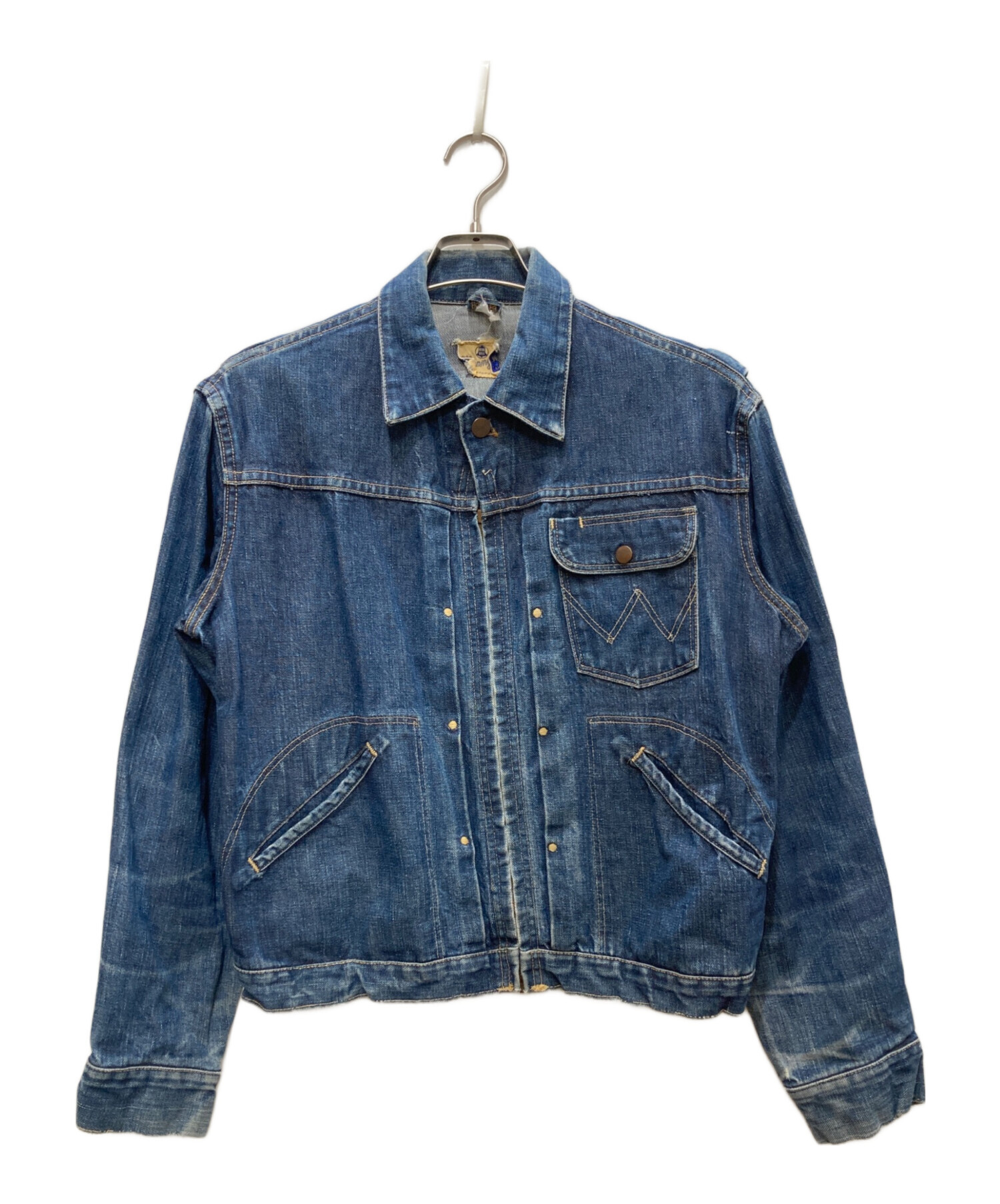 Wrangler デニムジャケット サイズ40 中古・古着通販】Wrangler (ラングラー) デニムジャケット インディゴ