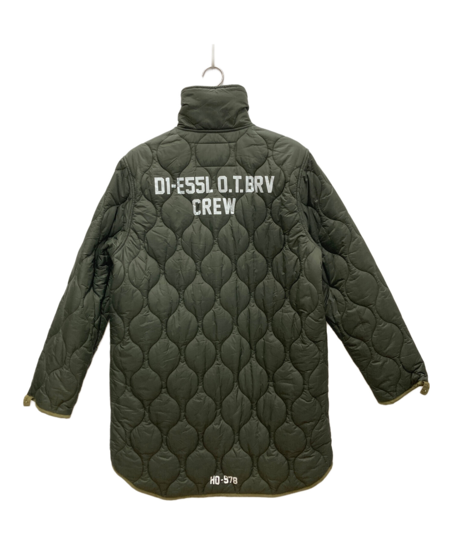 中古・古着通販】DIESEL (ディーゼル) 3WAYミリタリーコート グリーン 